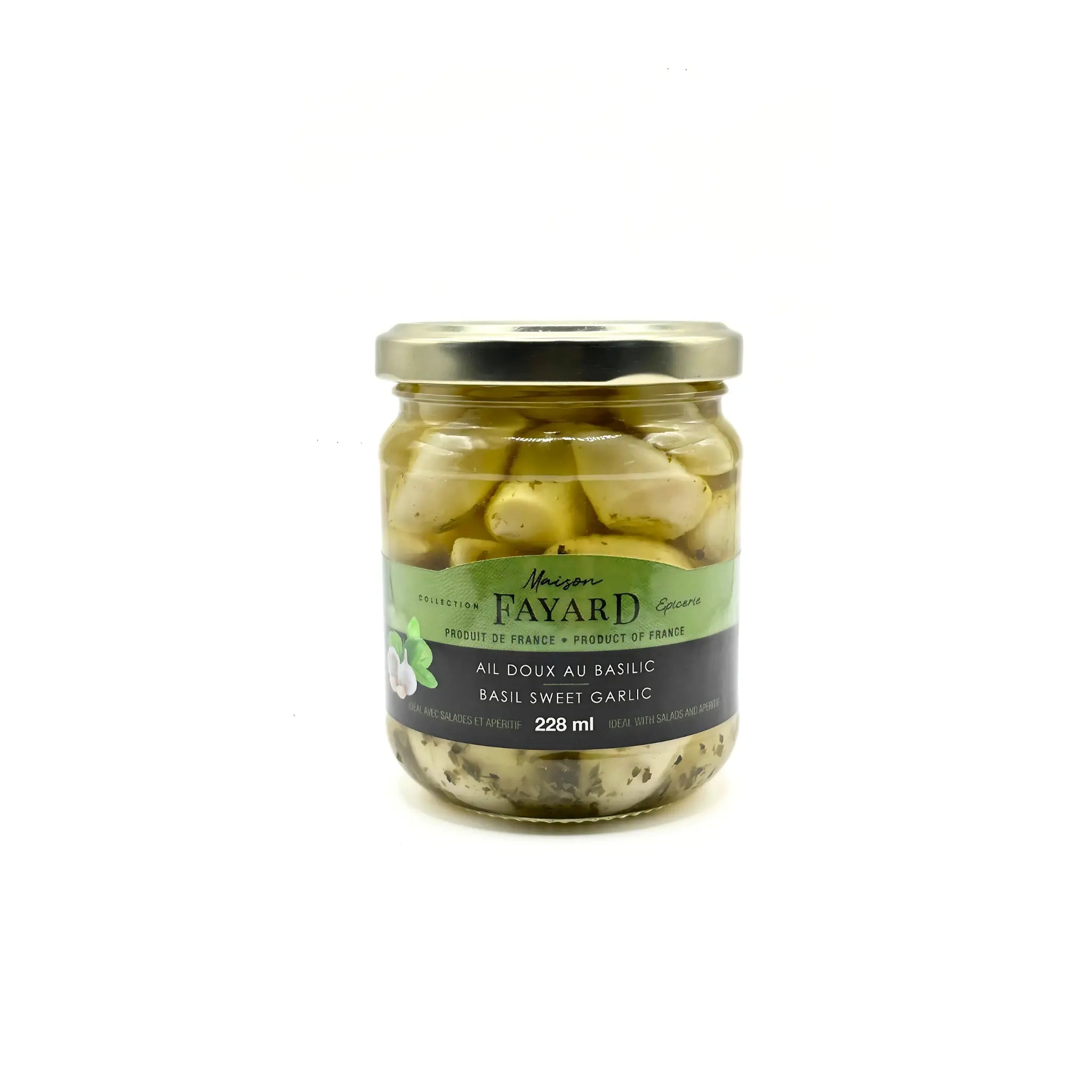 Ail Doux au Basilic Maison Fayard apéritif
