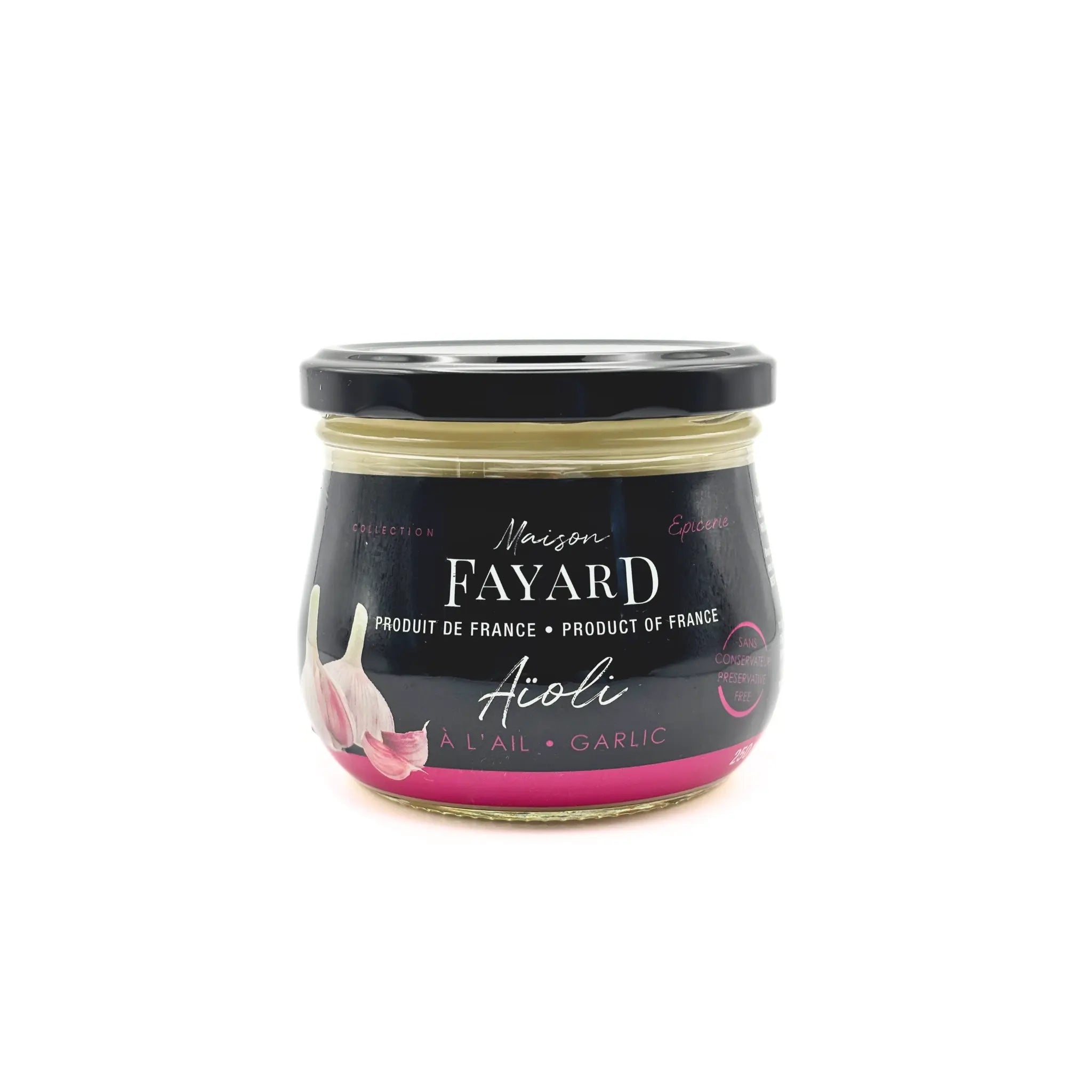 Aïoli Maison Fayard collection épicerie