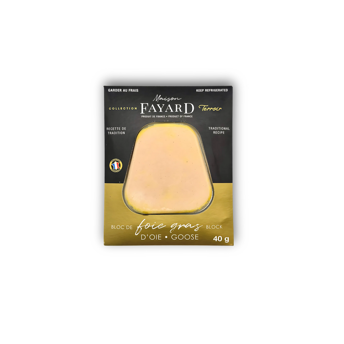 Bloc de Foie Gras d'Oie, Mono Tranche