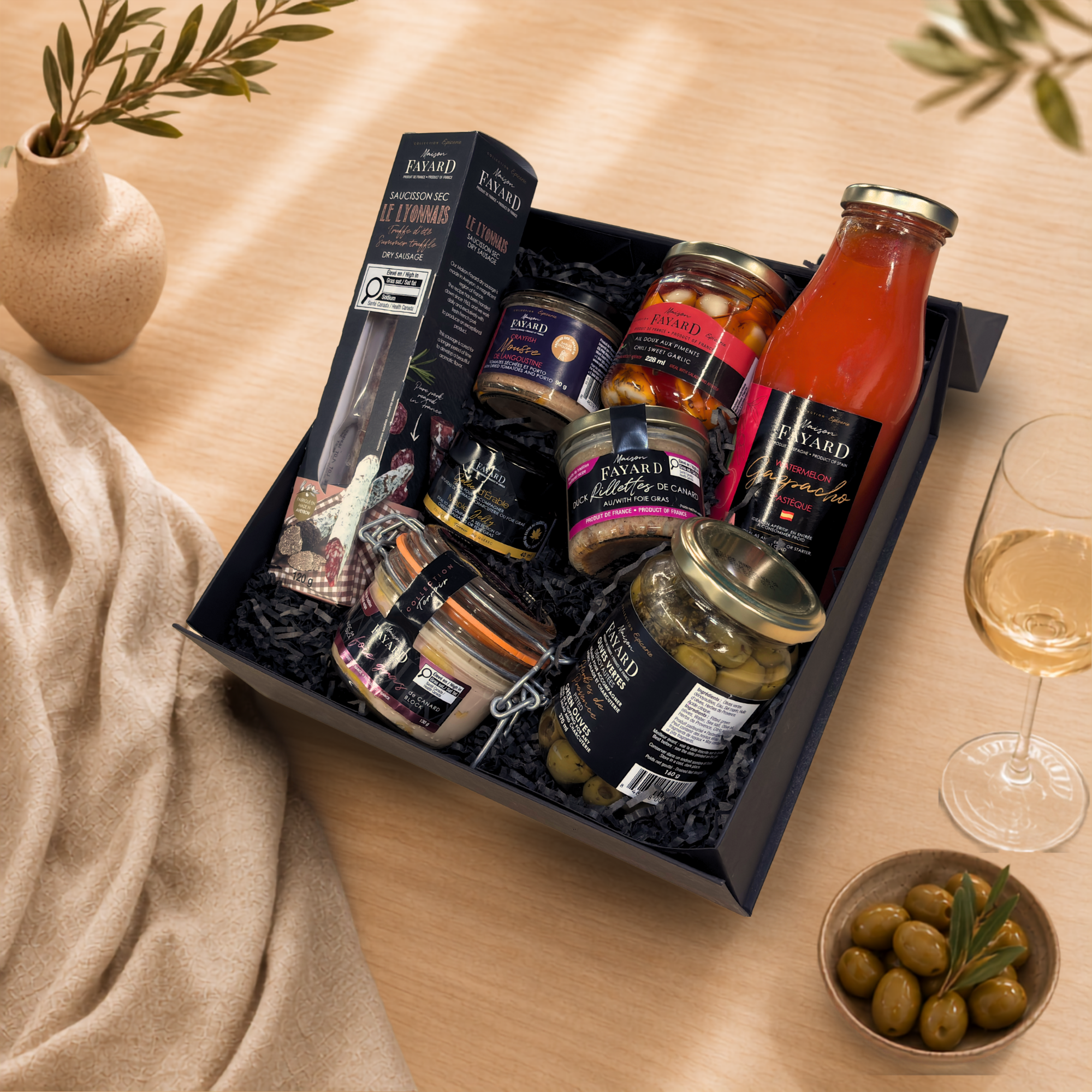 Box apéritif Maison Fayard
