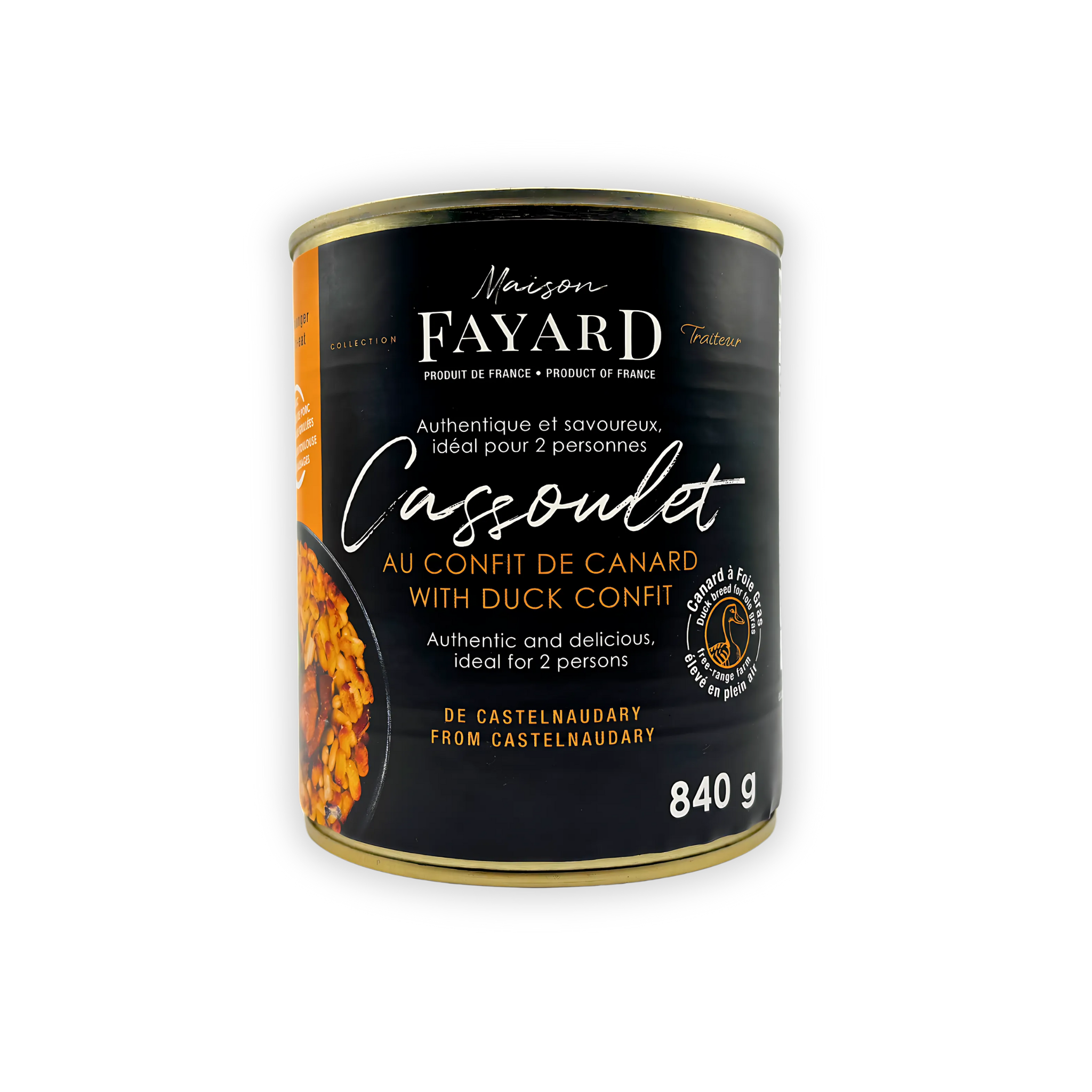 Cassoulet au confit de Canard Maison Fayard