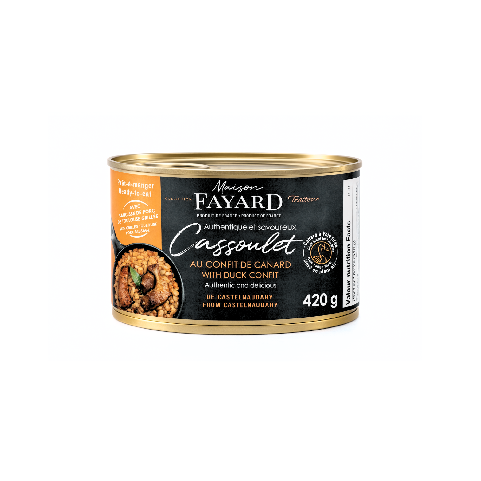 Cassoulet au Confit de Canard par Maison Fayard