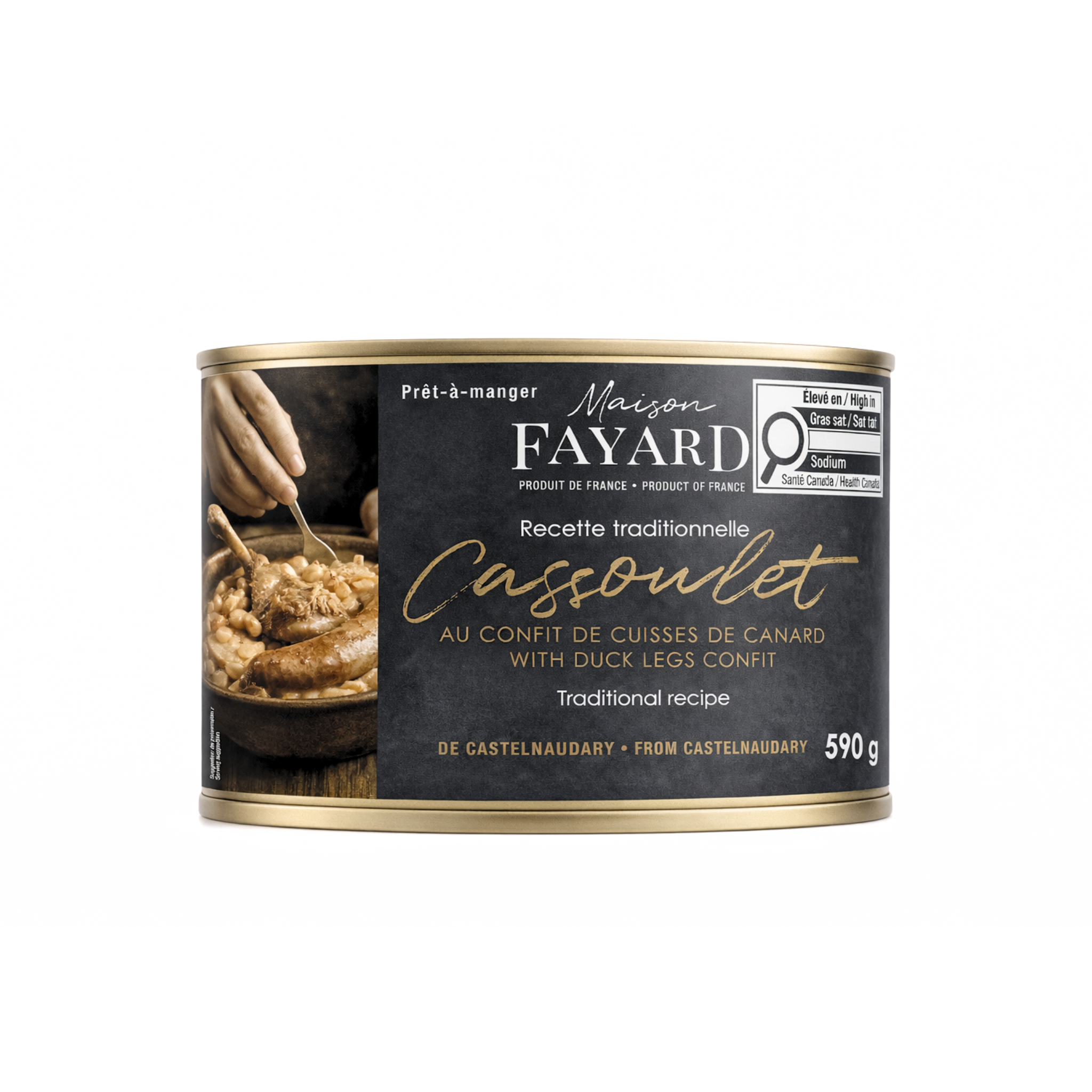 Cassoulet au Confit de Cuisse de Canard par maison fayard