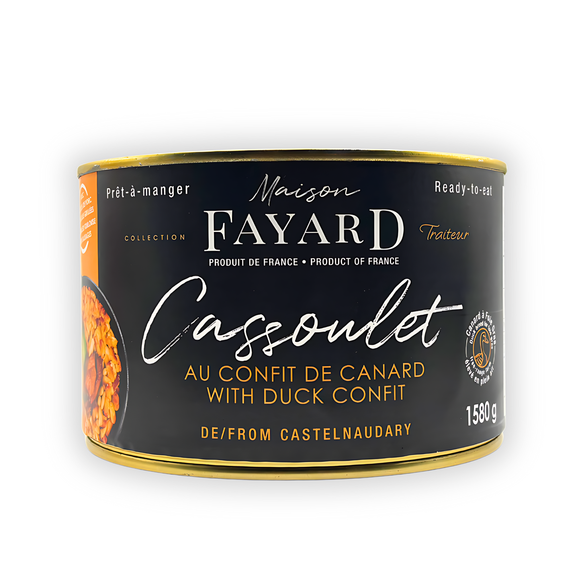 Cassoulet au confit de Canard Maison Fayard