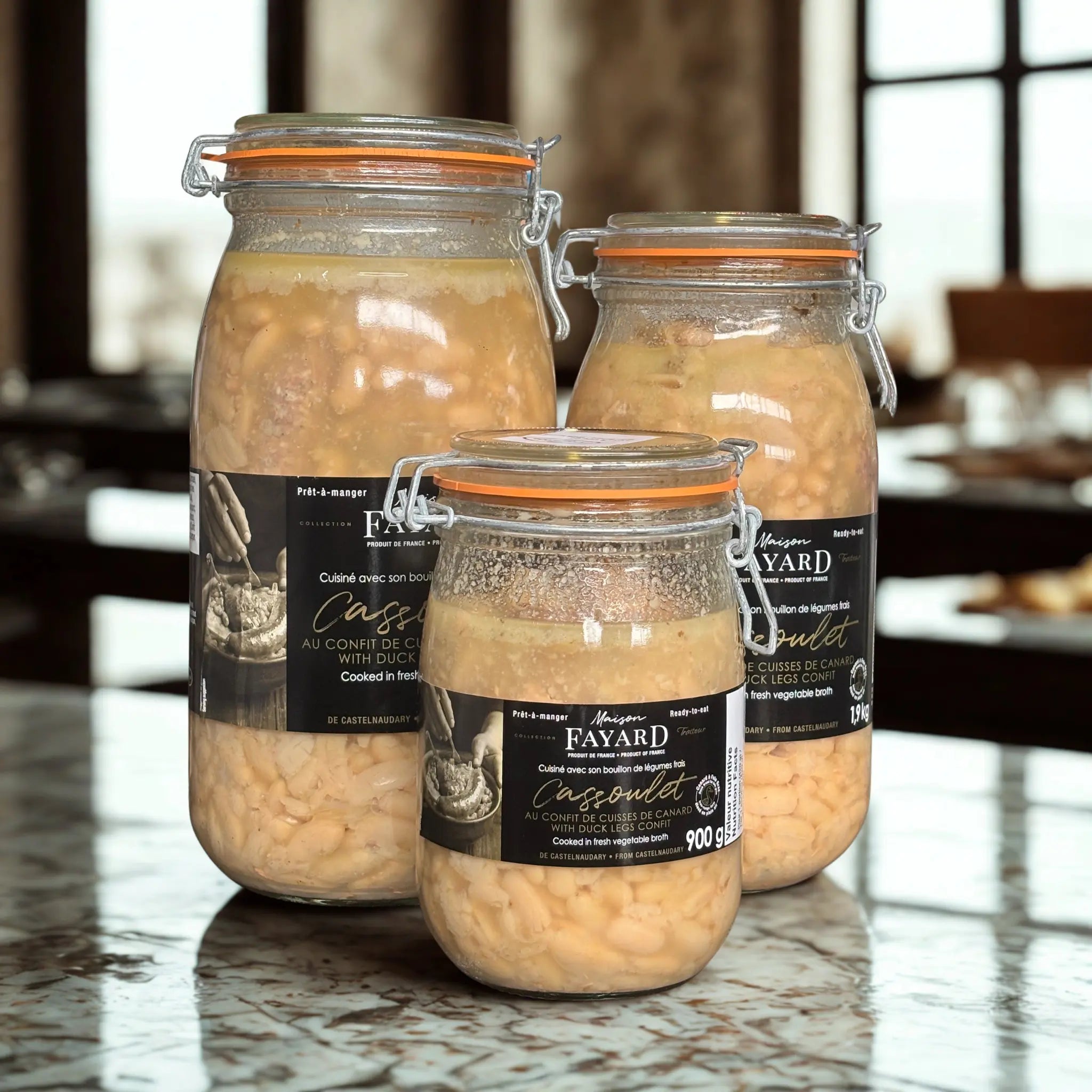 Cassoulet au Confit de Cuisse de Canard Maison Fayard