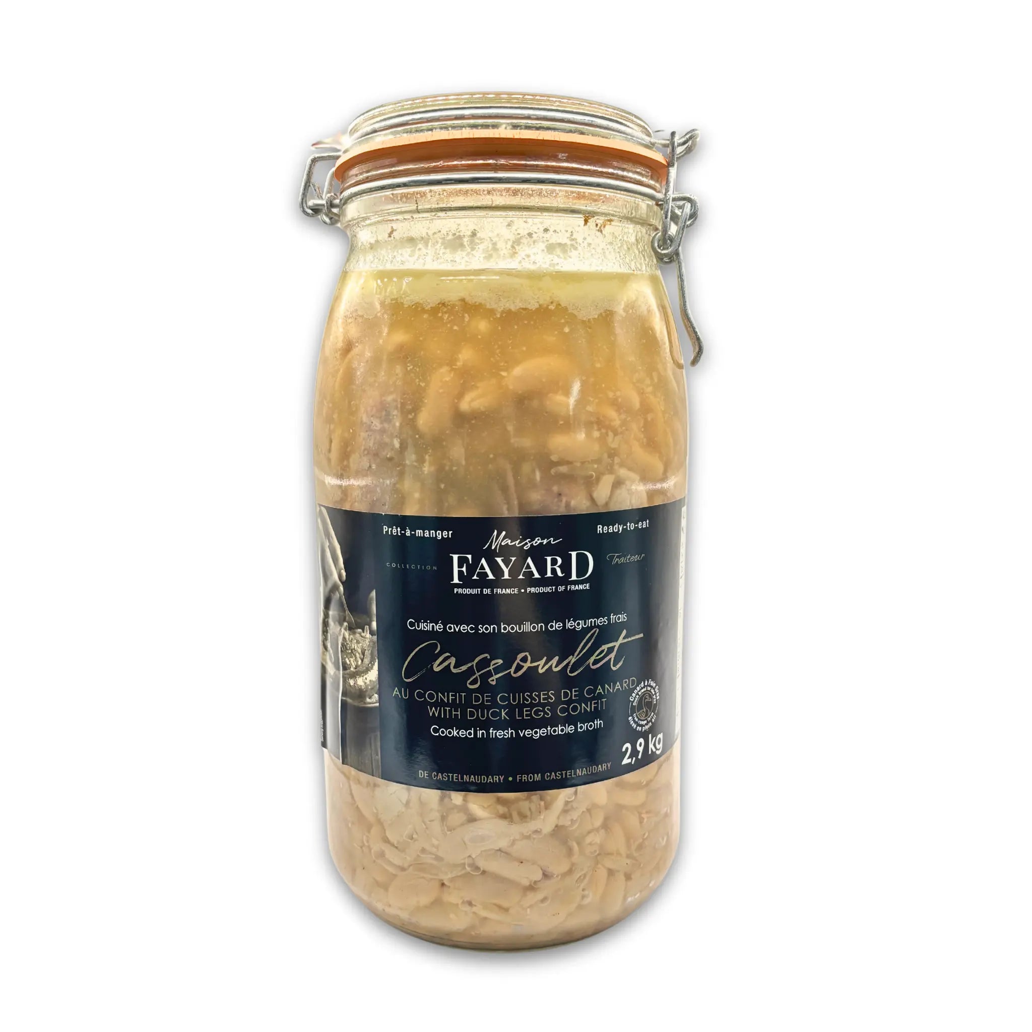 Cassoulet au Confit de Cuisse de Canard Maison Fayard