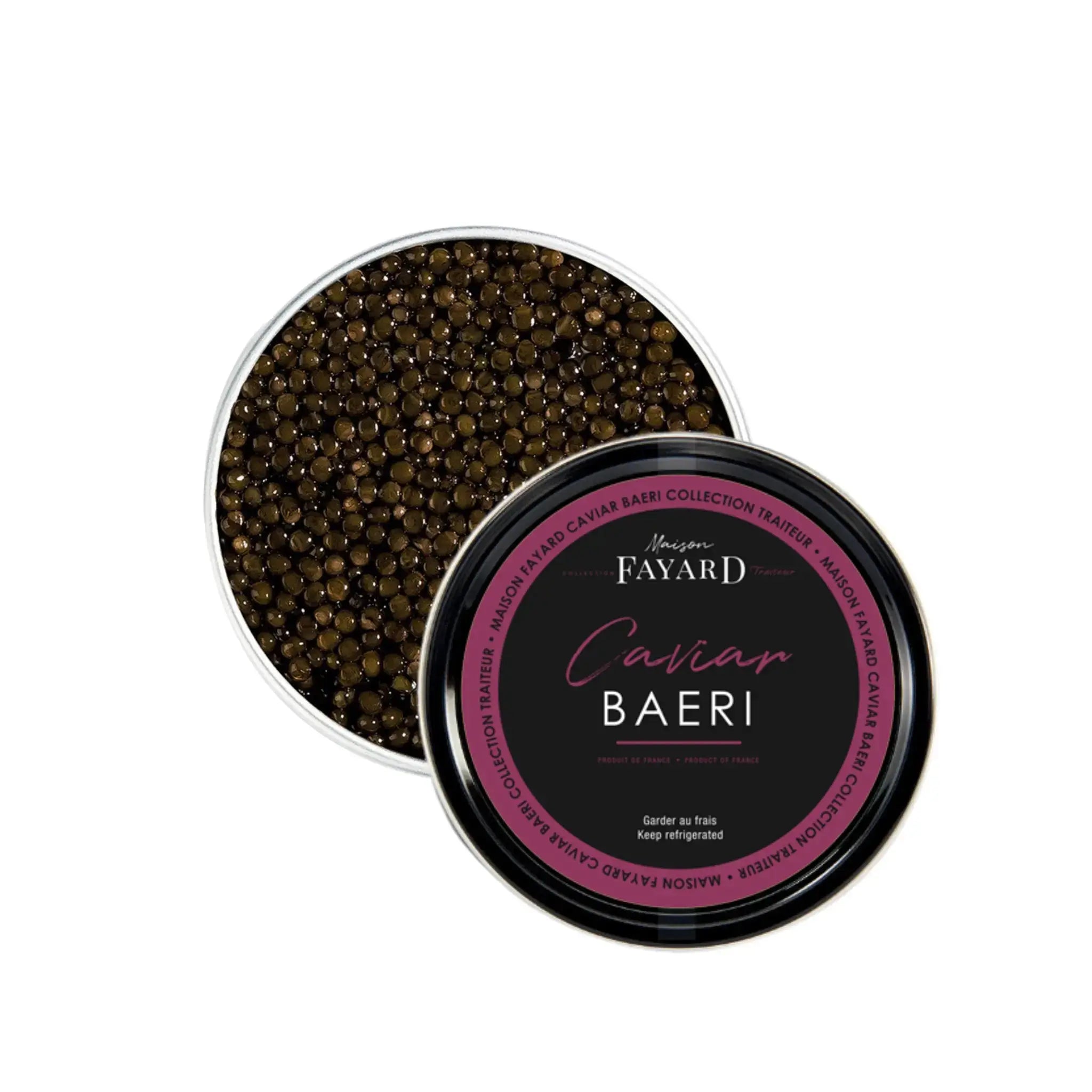 Caviar Baeri Maison Fayard collection signature