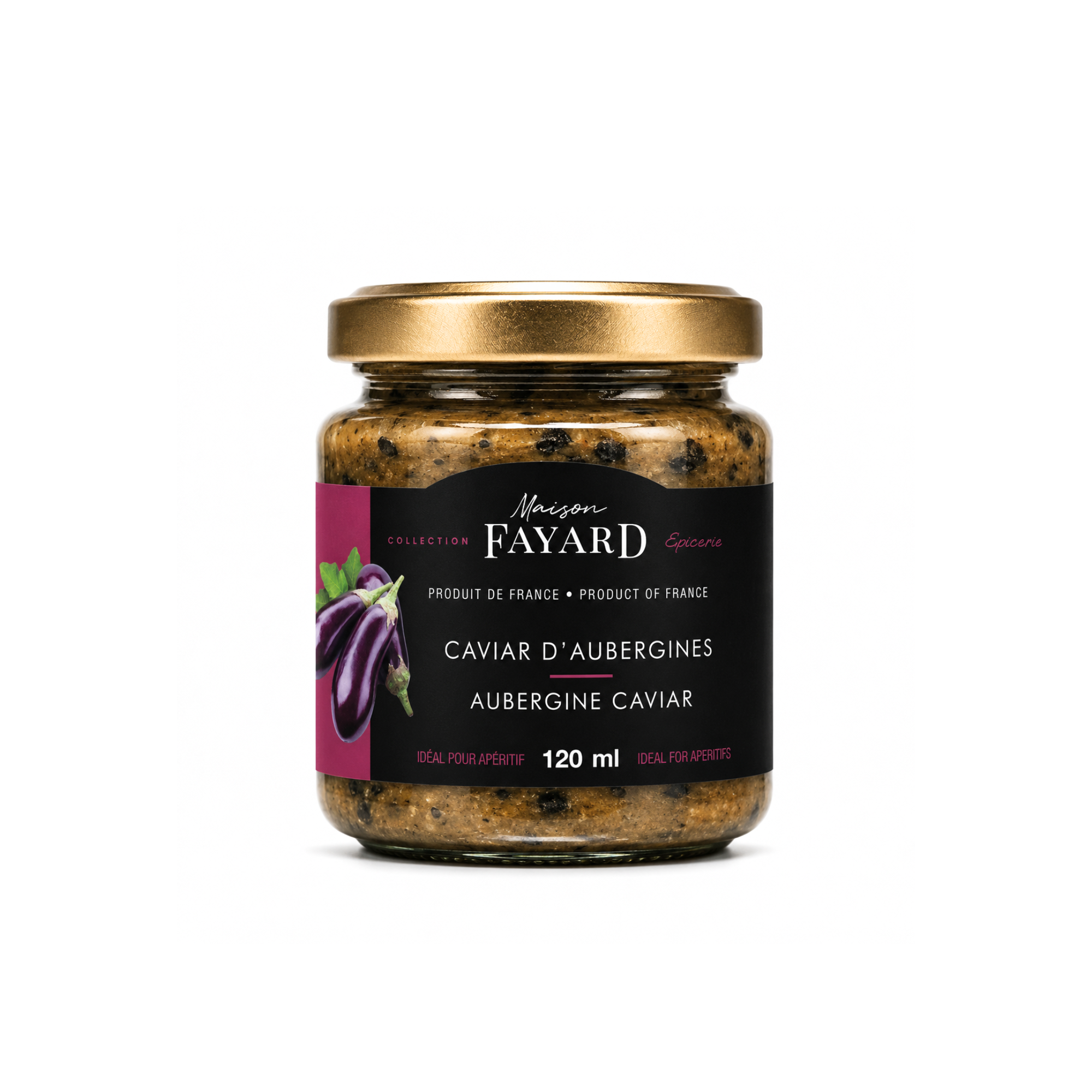 Caviar d'Aubergines Maison Fayard collection épicerie