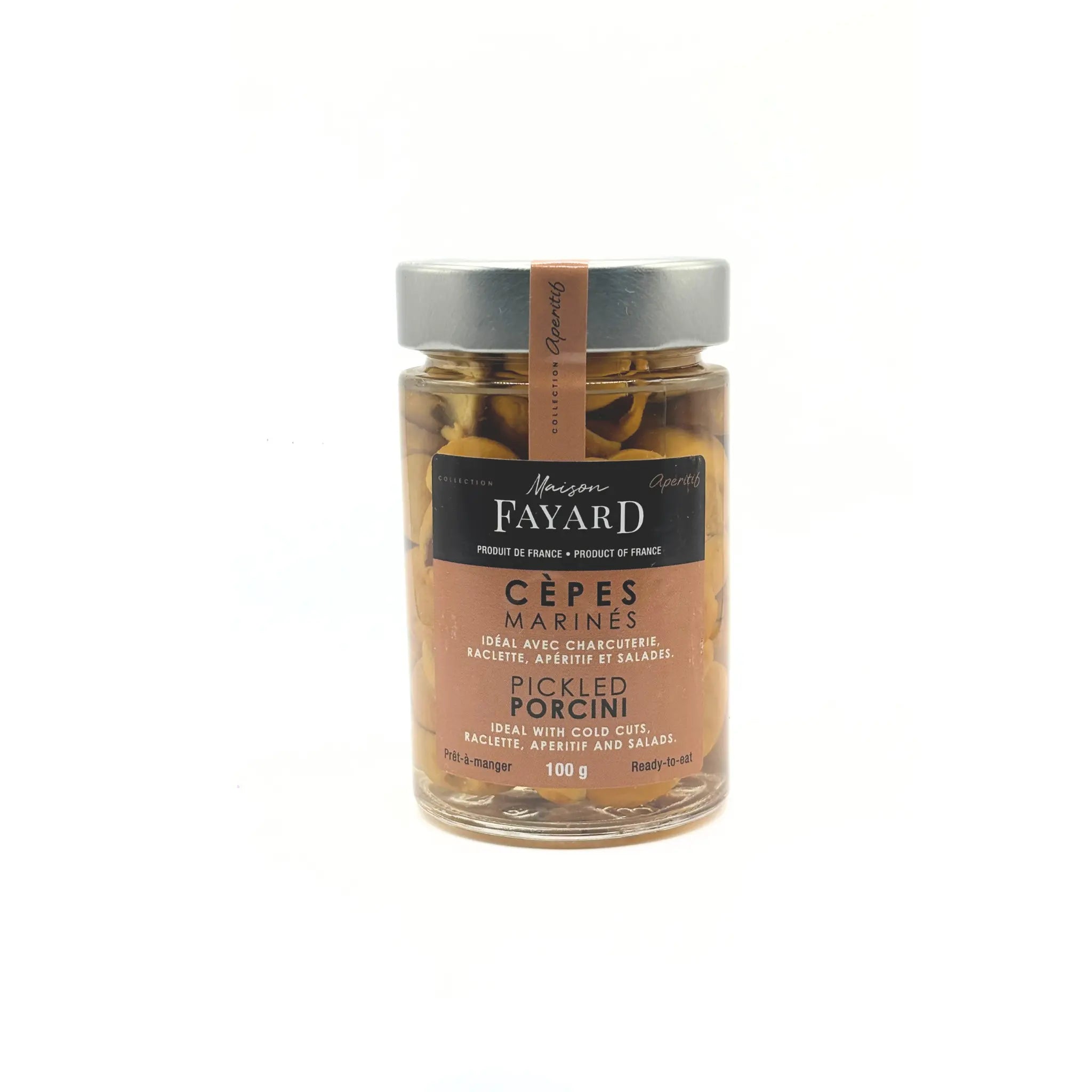 Cèpes Marinés Maison Fayard collection épicerie