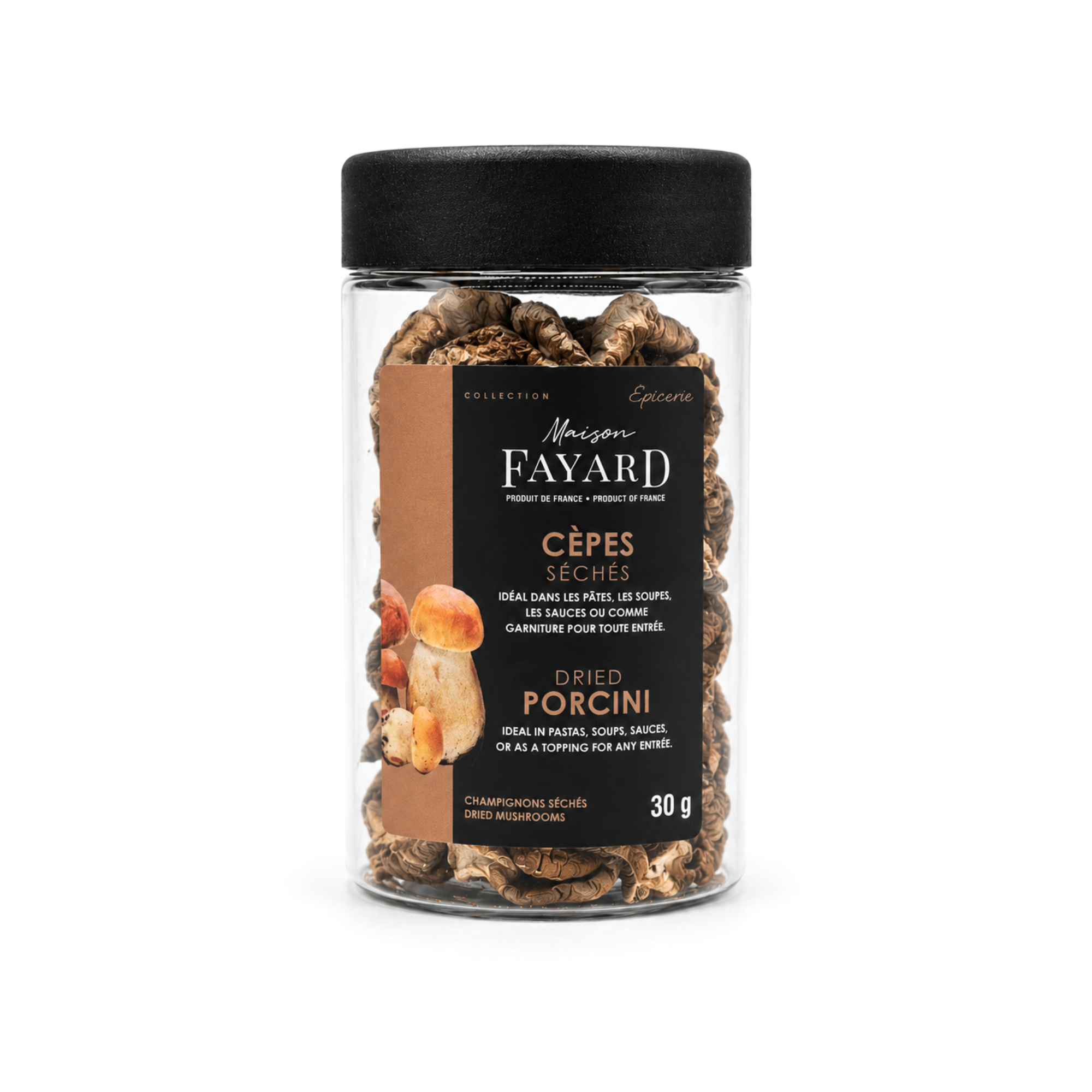 Cèpes Séchés Maison Fayard collection épicerie