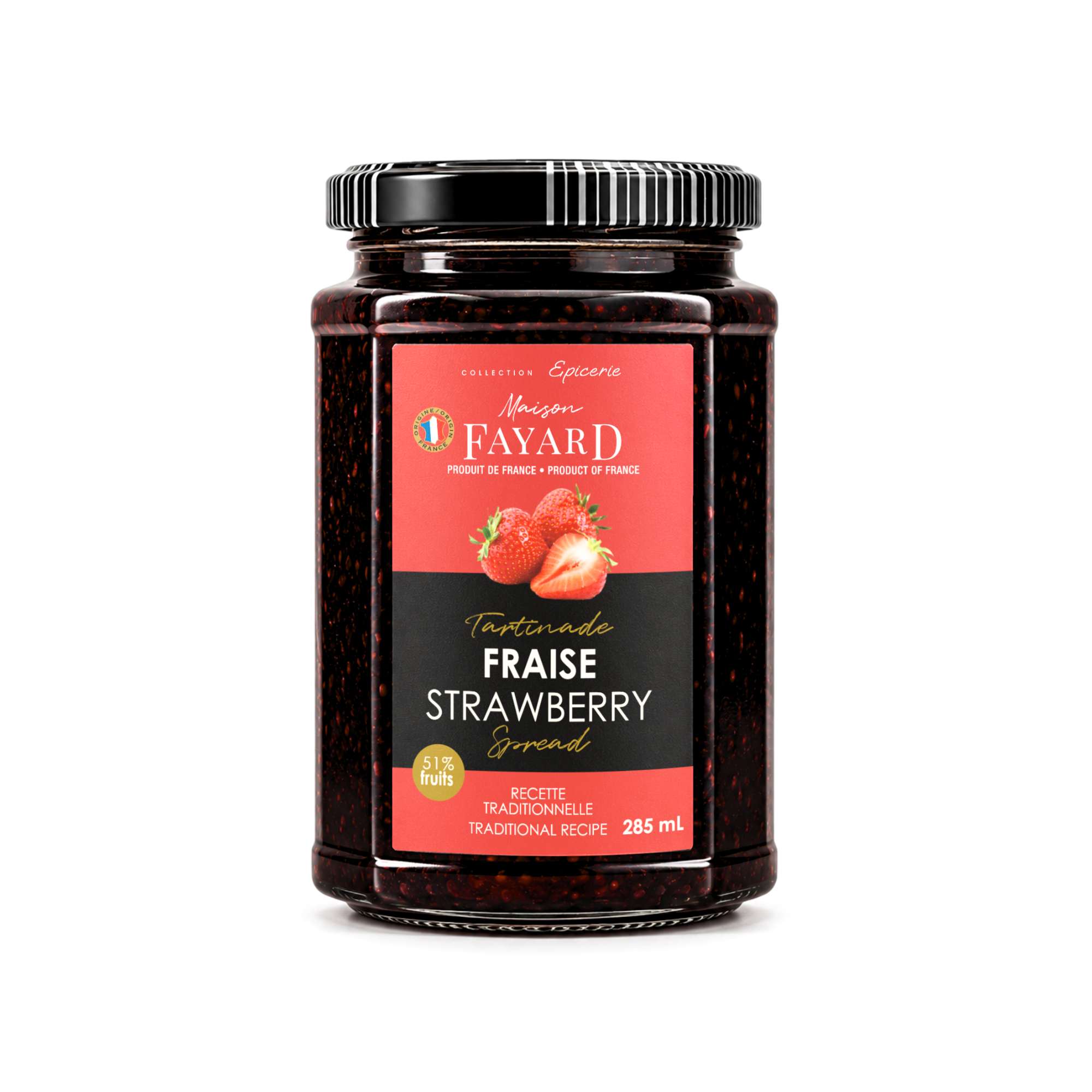 Tartinade de Fraise Maison Fayard