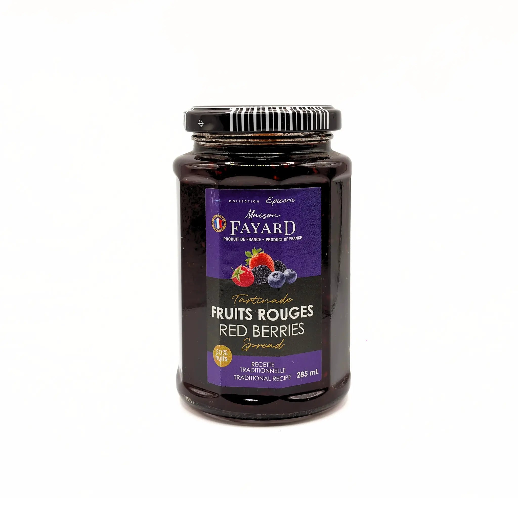 Tartinade aux Fruits Rouges Maison Fayard