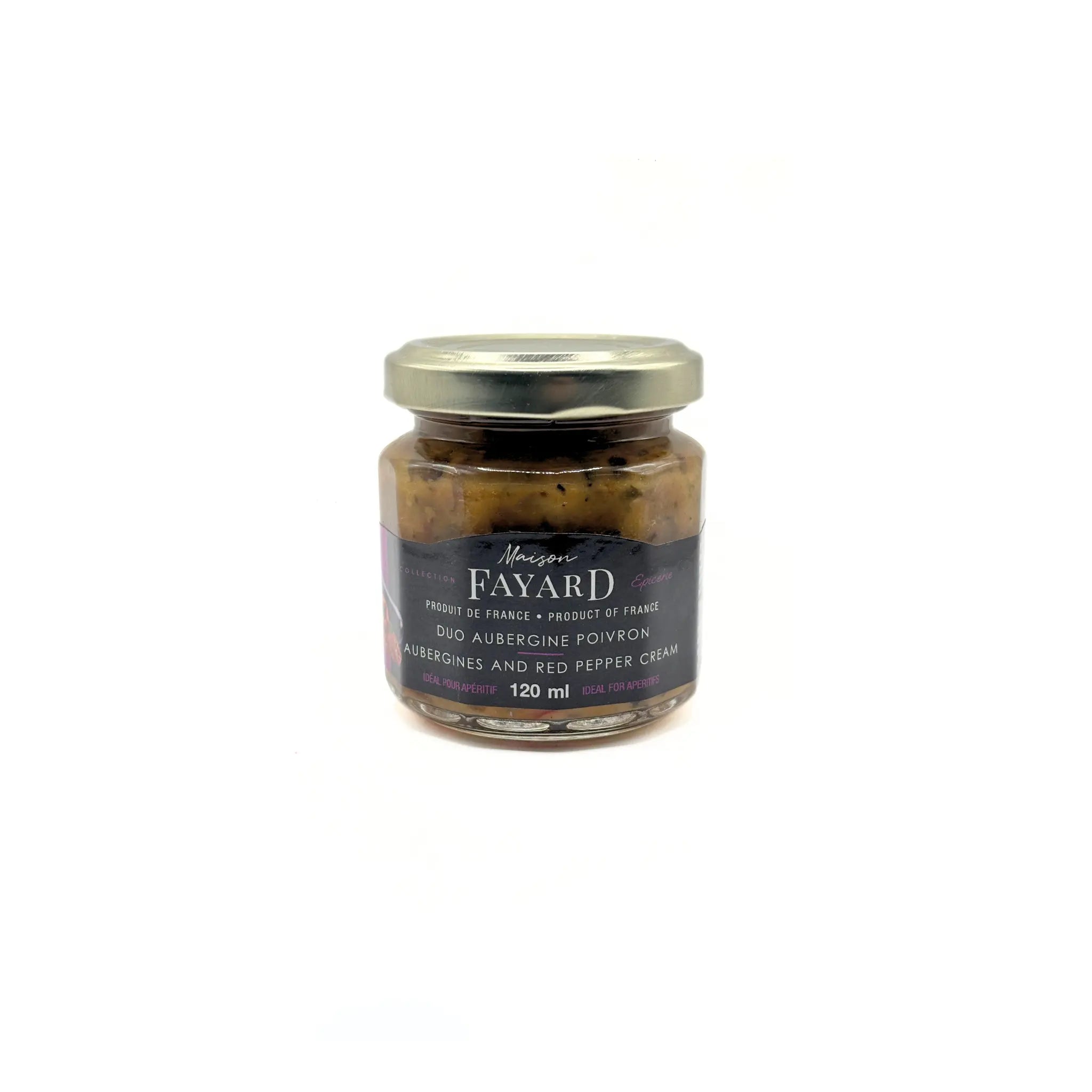 Duo Aubergine Poivron Maison Fayard collection épicerie