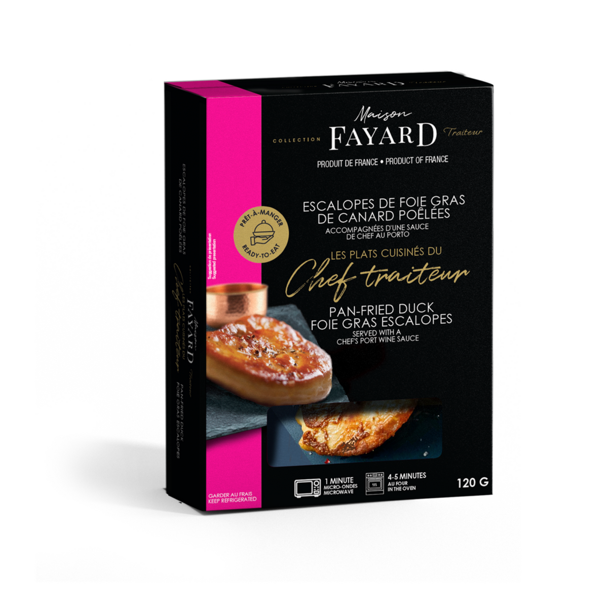 Escalopes de Foie Gras de Canard Poêlées