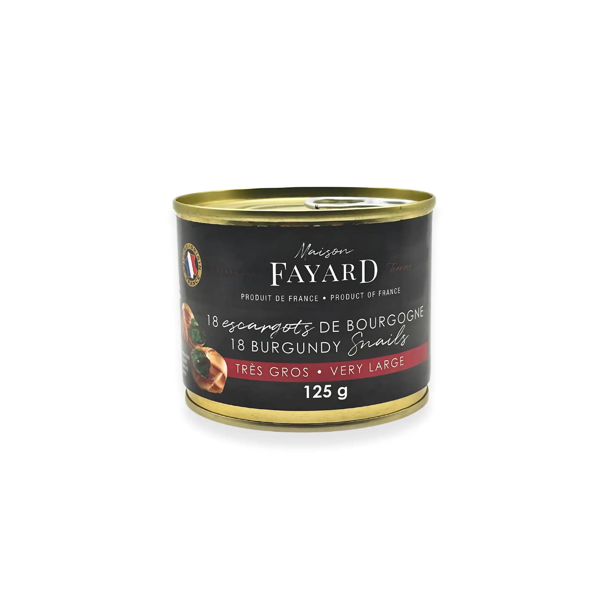 Escargot de Bourgogne Maison Fayard collection épicerie