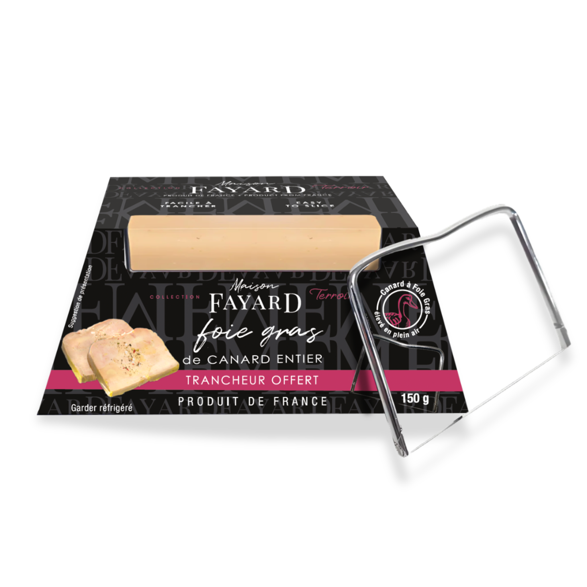 FOIE GRAS de Canard entier avec trancheur