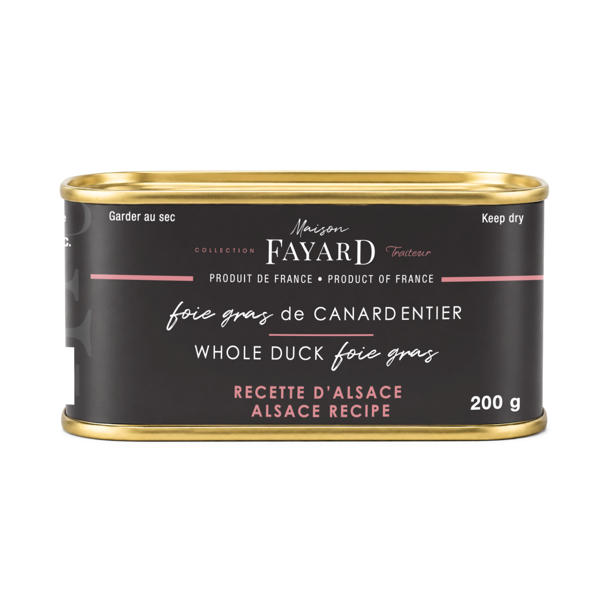 FOIE GRAS de Canard entier recette d'Alsace