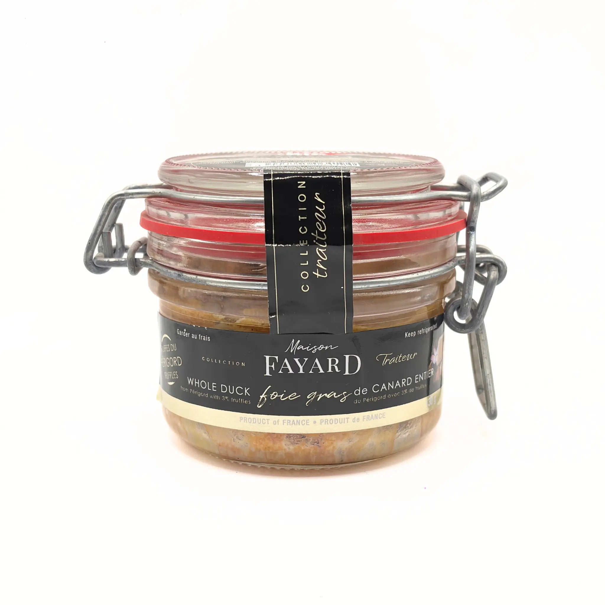 FOIE GRAS de Canard entier du Périgord aux Truffes Maison Fayard