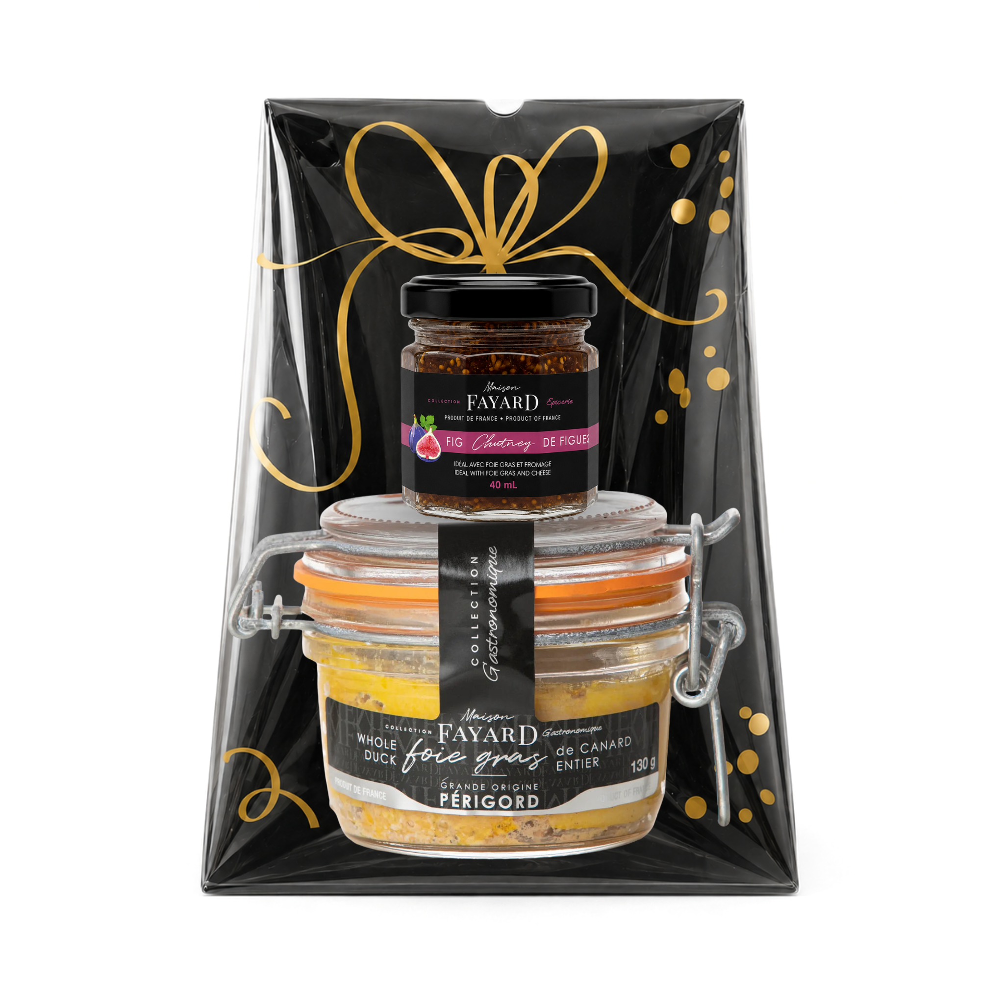 Coffret Cadeau Foie Gras Entier Canard Chutney Figues