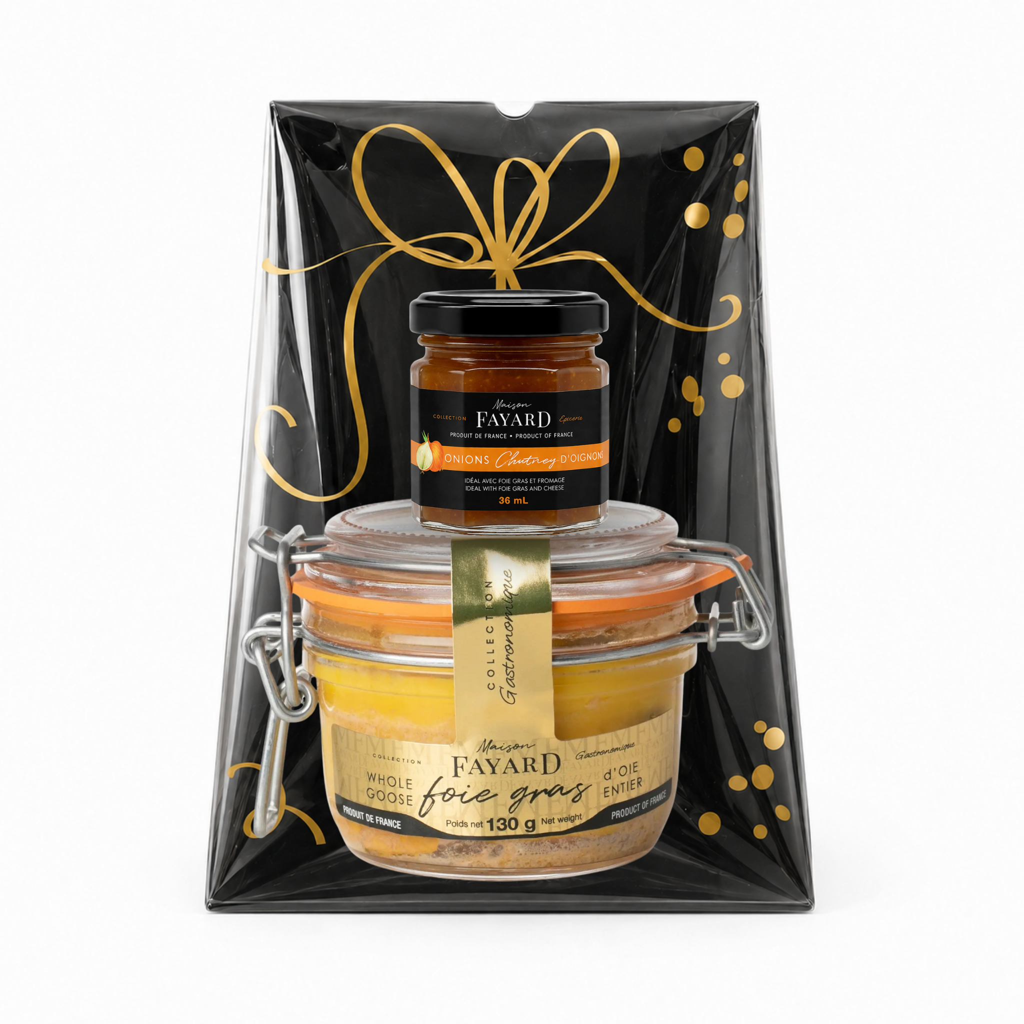 Coffret Cadeau Foie Gras Entier Oie Chutney Oignons