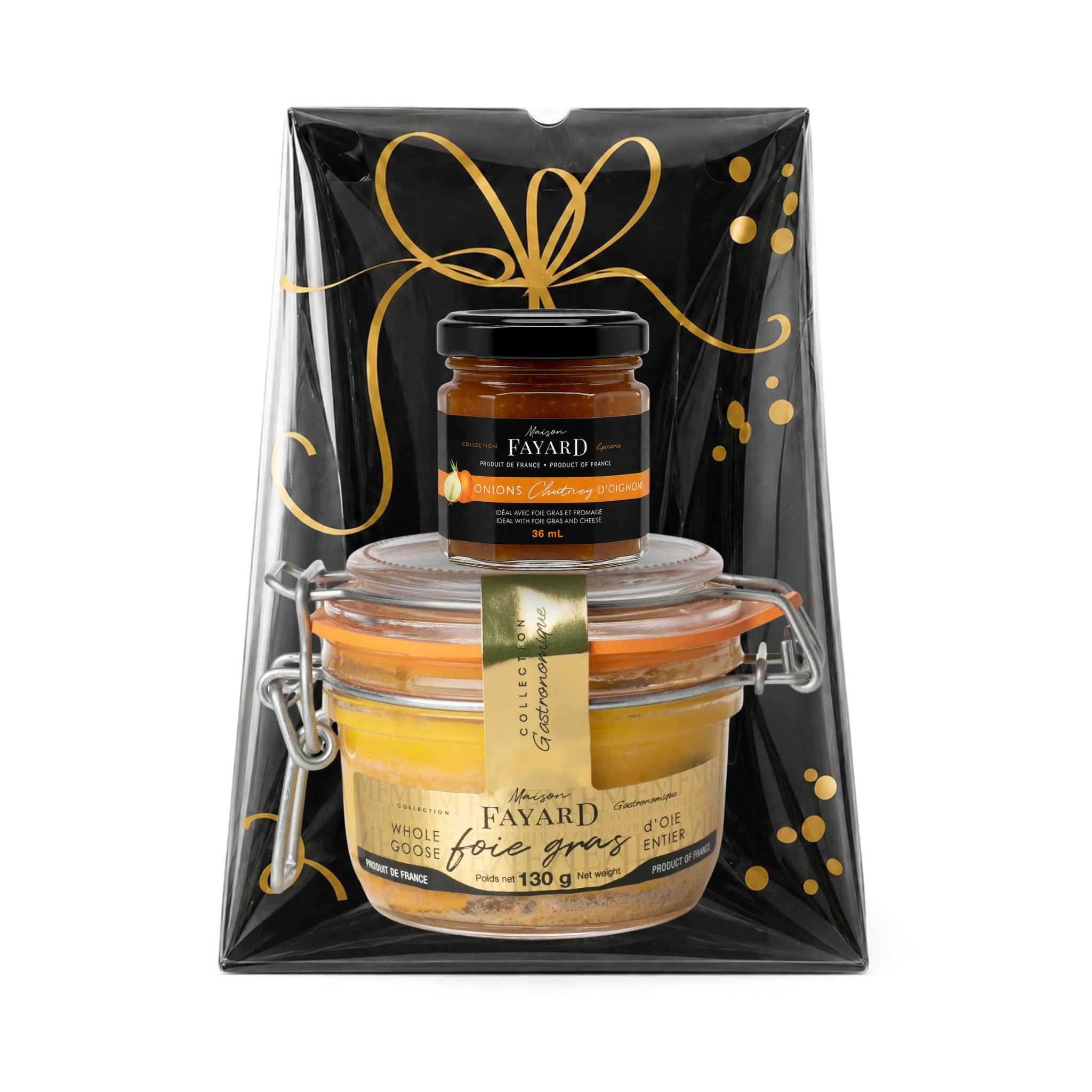 Coffret Cadeau Foie Gras Entier Oie Chutney Oignons
