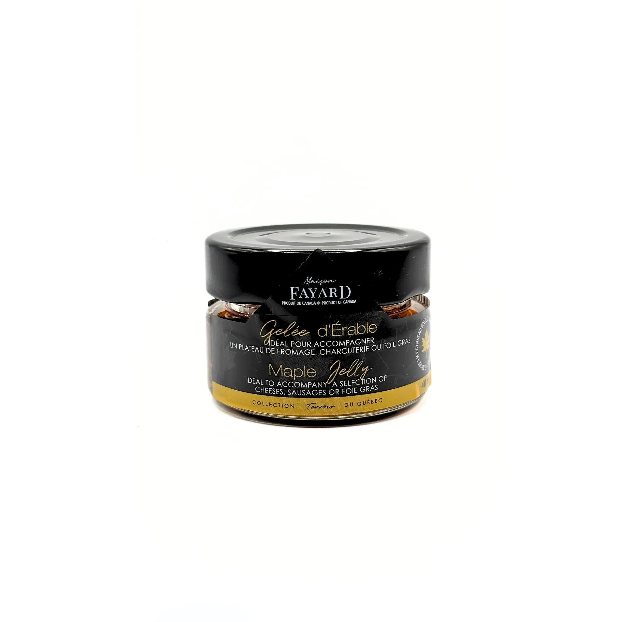 Gelée d'Érable Maison Fayard collection Terroir