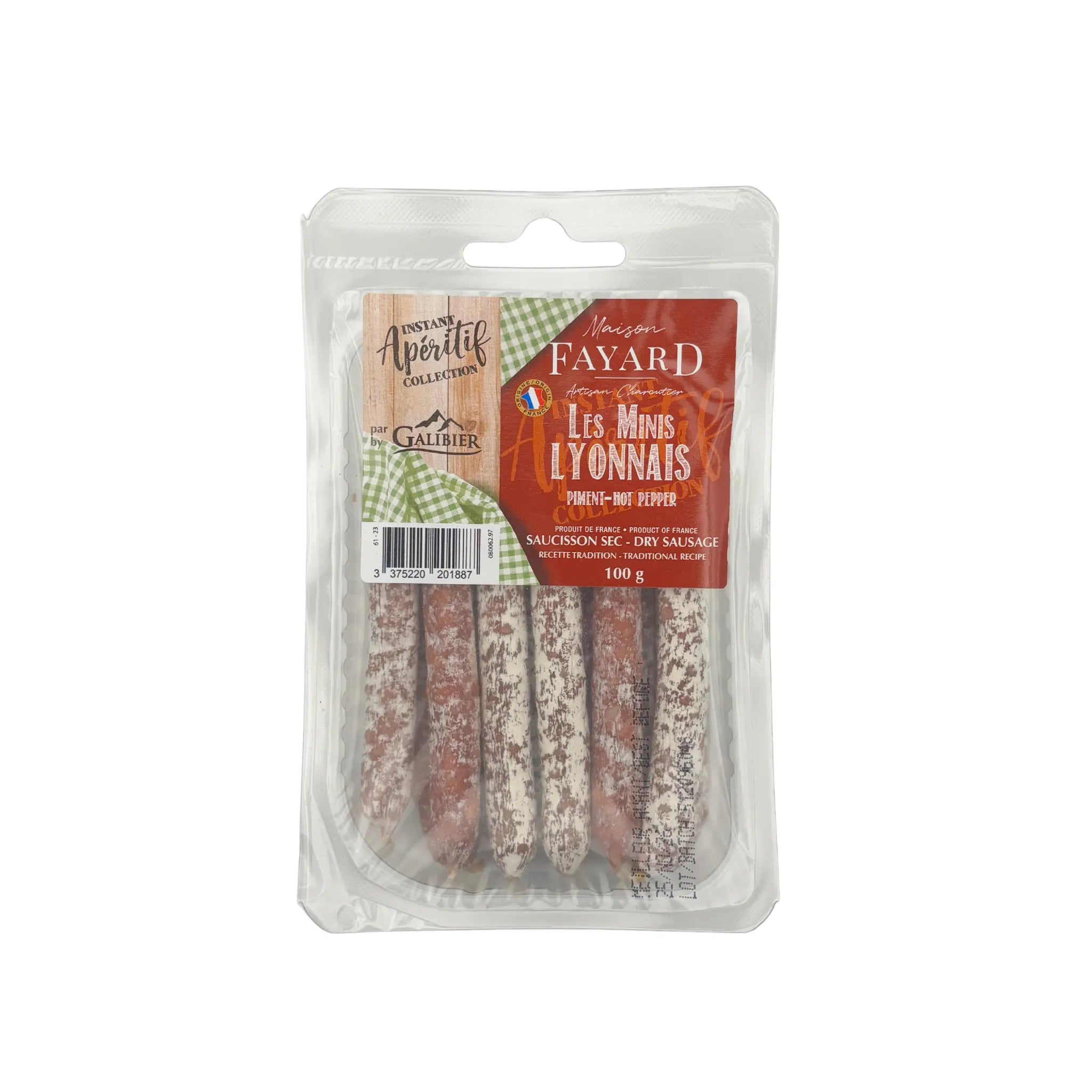 Les Minis Lyonnais Piment Maison Fayard apéritif