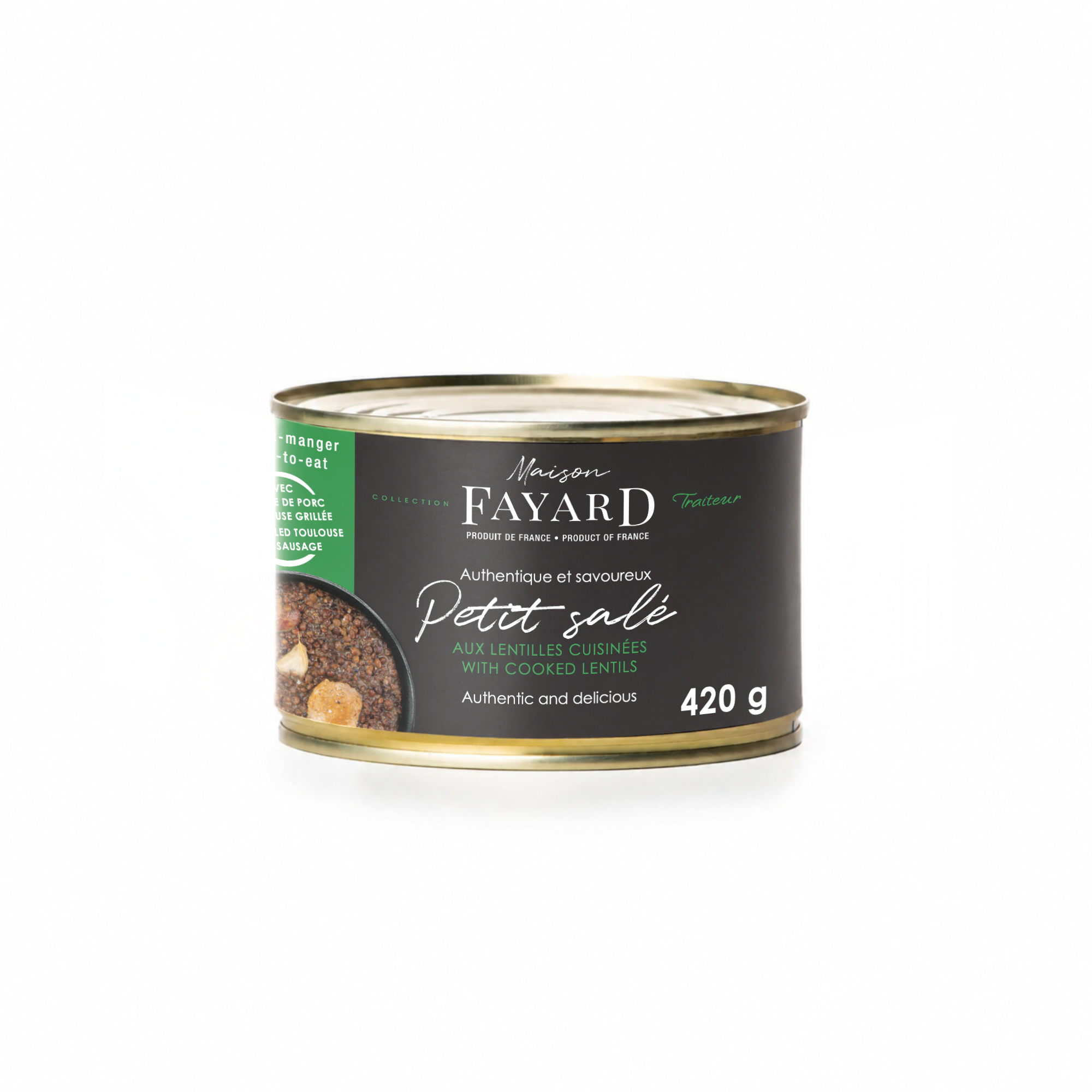 Petit Salé aux lentilles par Maison Fayard