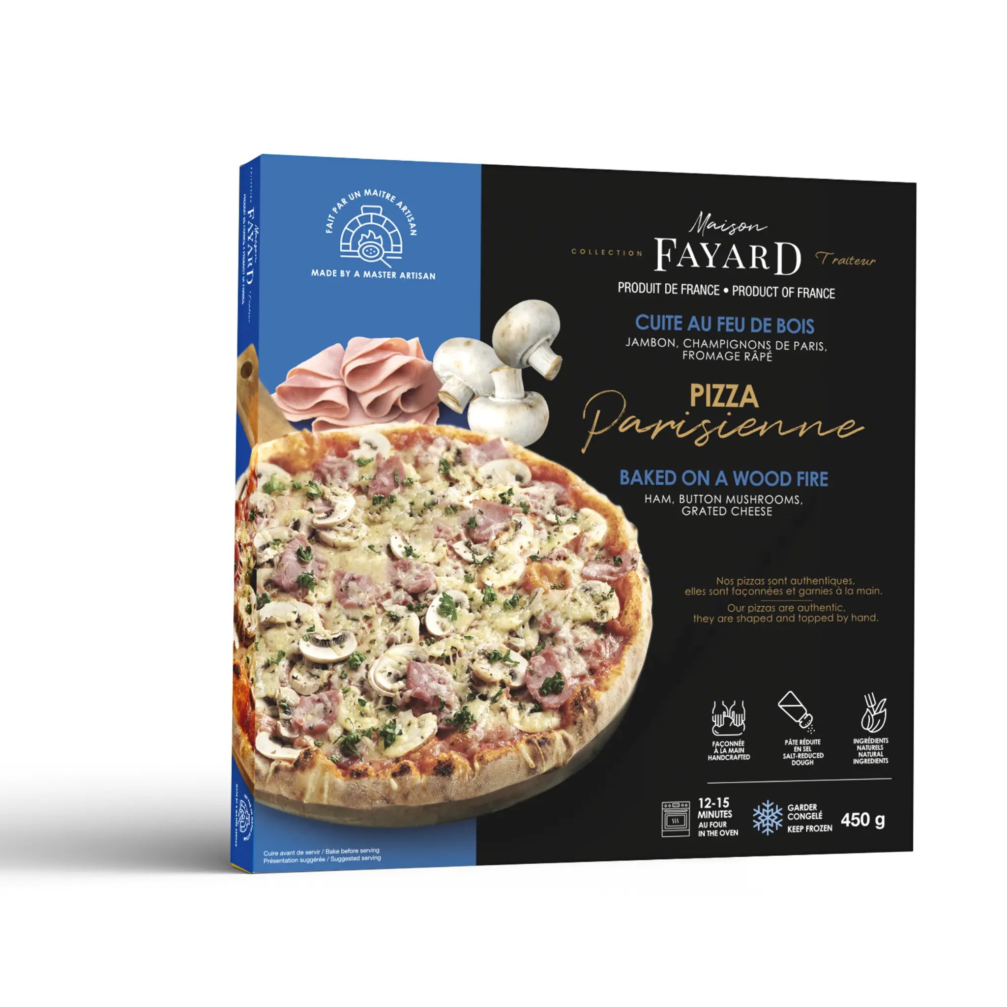 Pizza Parisienne Maison Fayard collection Traiteur