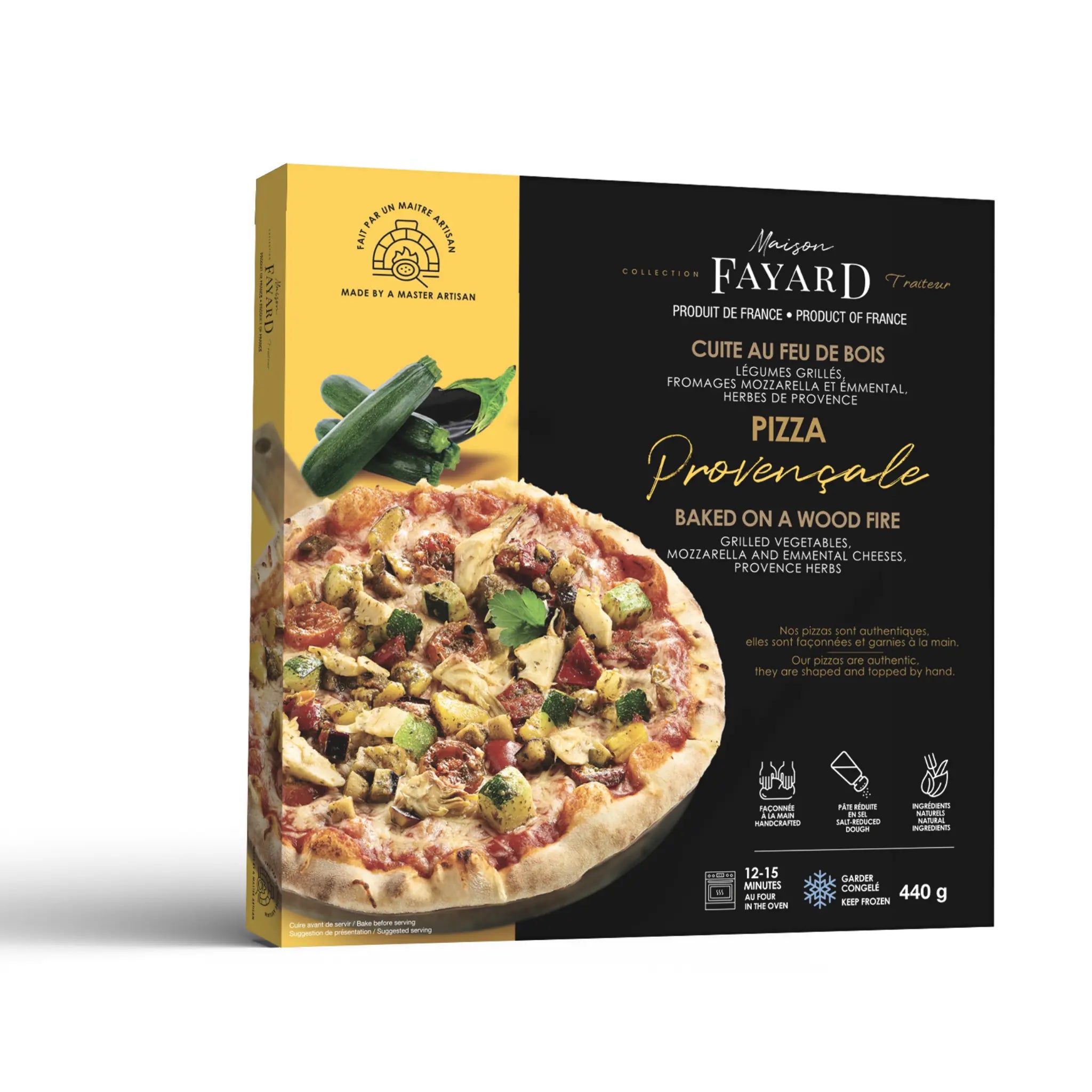 Pizza Provençale Maison Fayard collection Traiteur