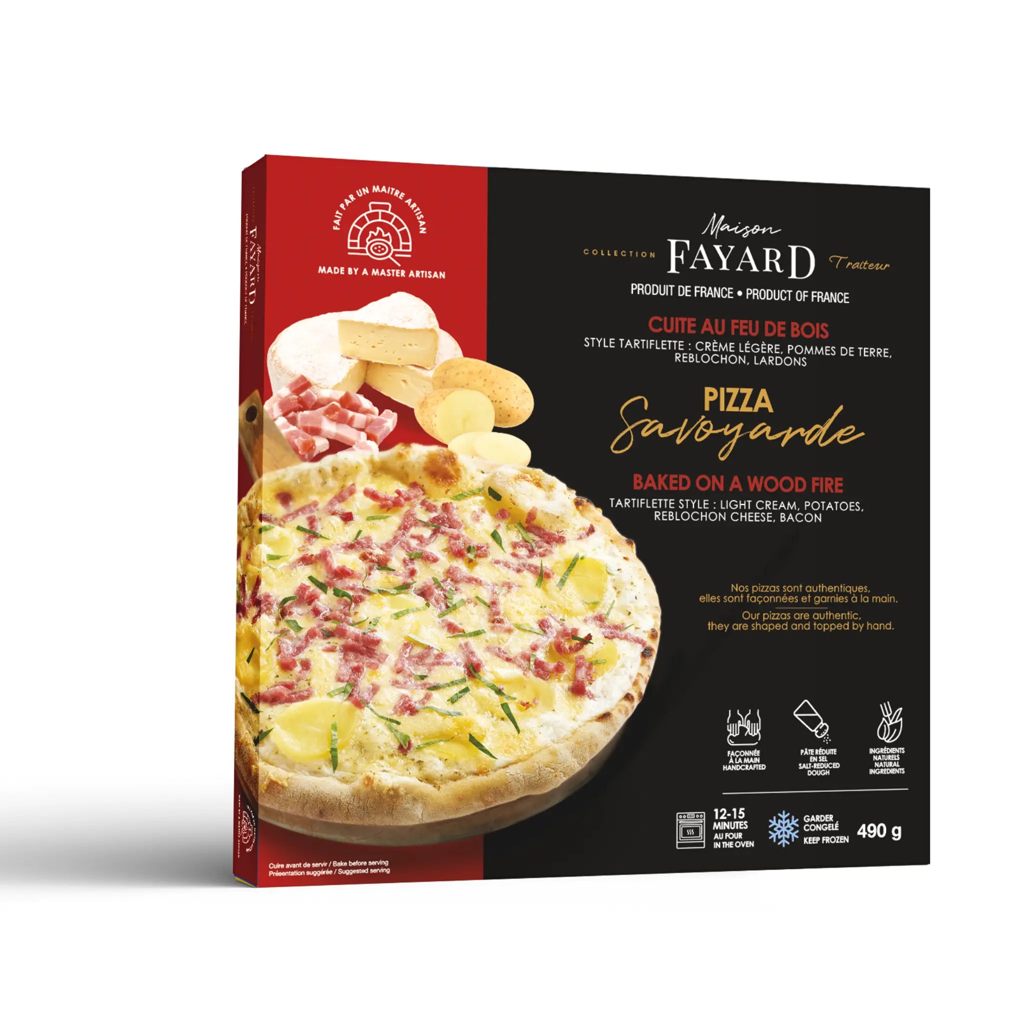 Pizza Savoyarde Maison Fayard collection Traiteur