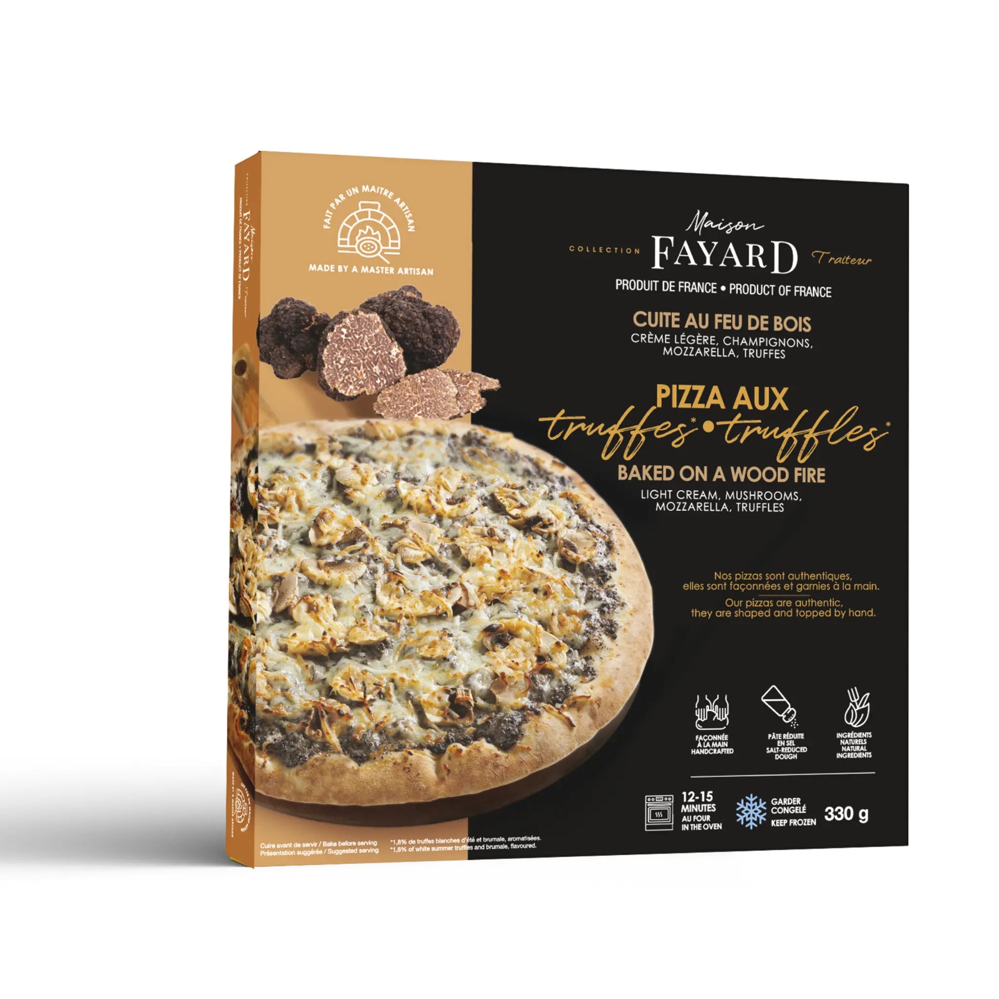 Pizza aux Truffes Maison Fayard collection Traiteur