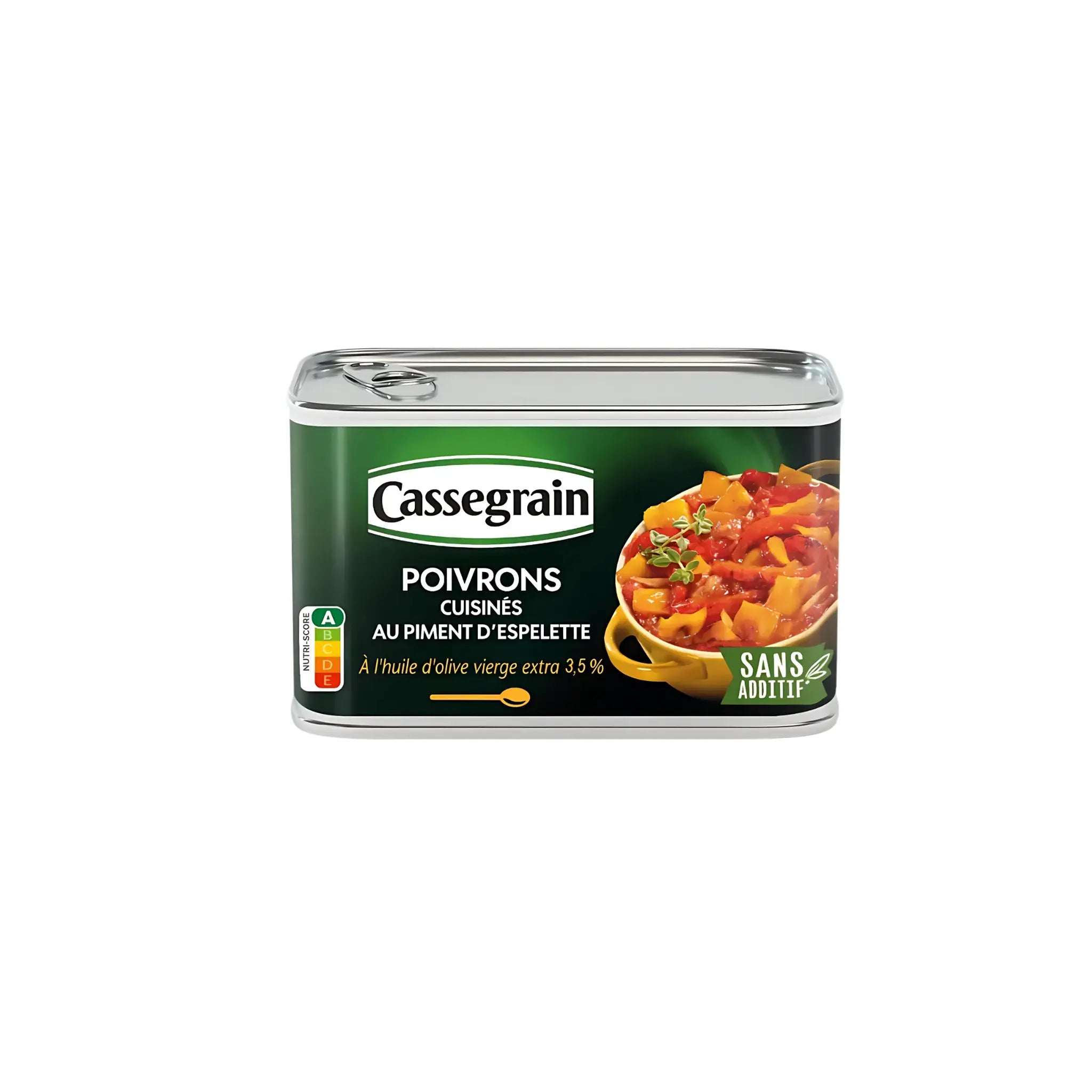 Poivrons cuisinés au Piment d’Espelette Cassgrain