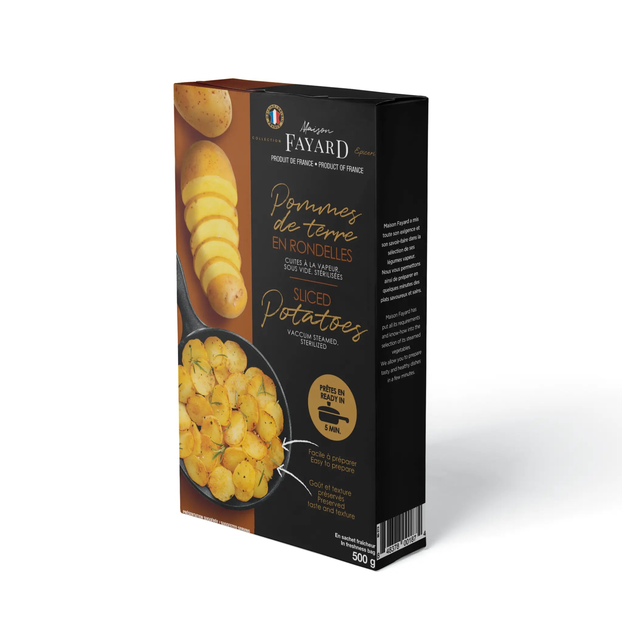 Pommes de Terre en rondelles Maison Fayard