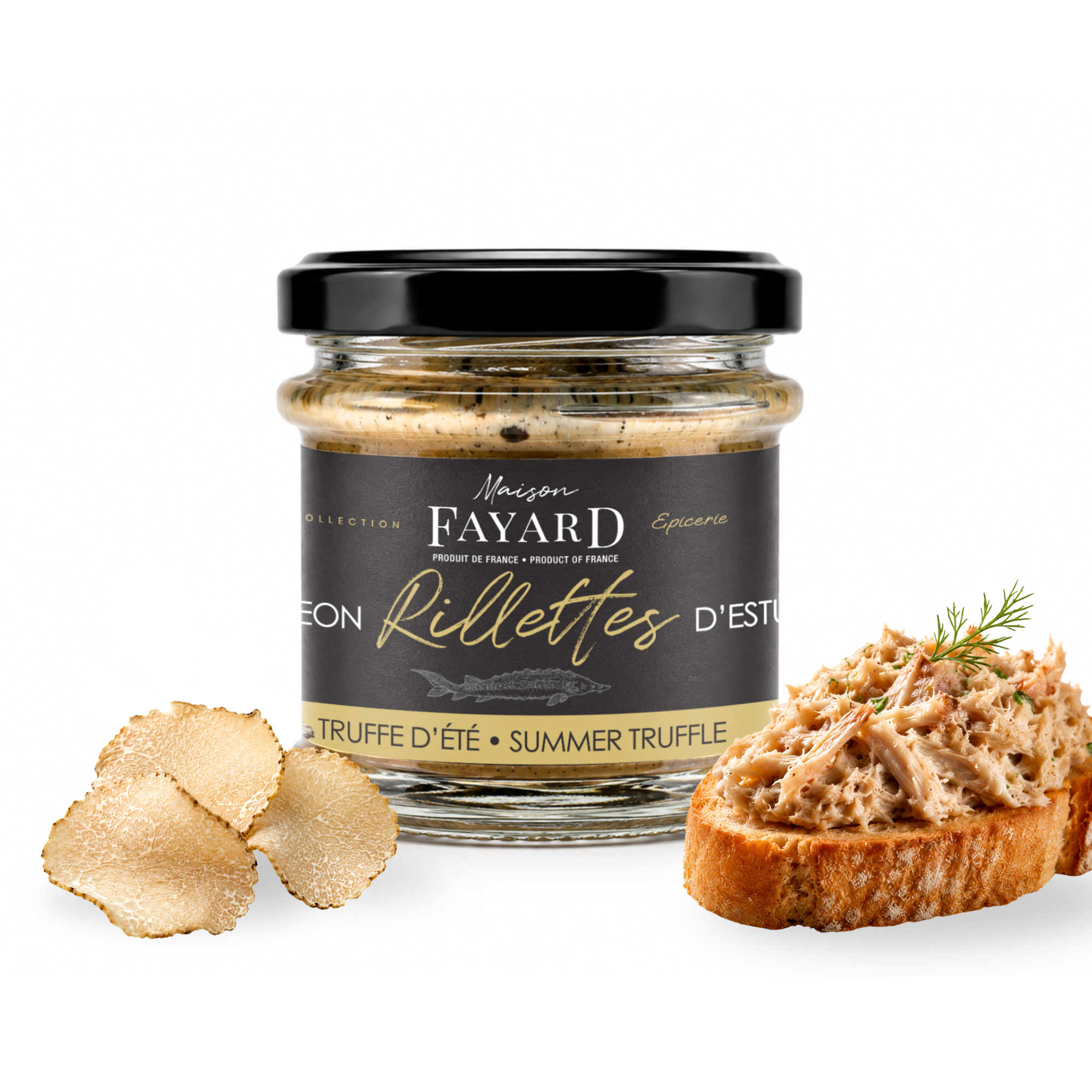 Rillettes d'Esturgeon à la Truffe