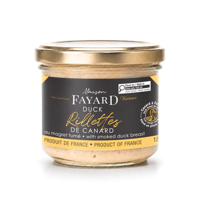Rillettes de Canard au Magret fumé