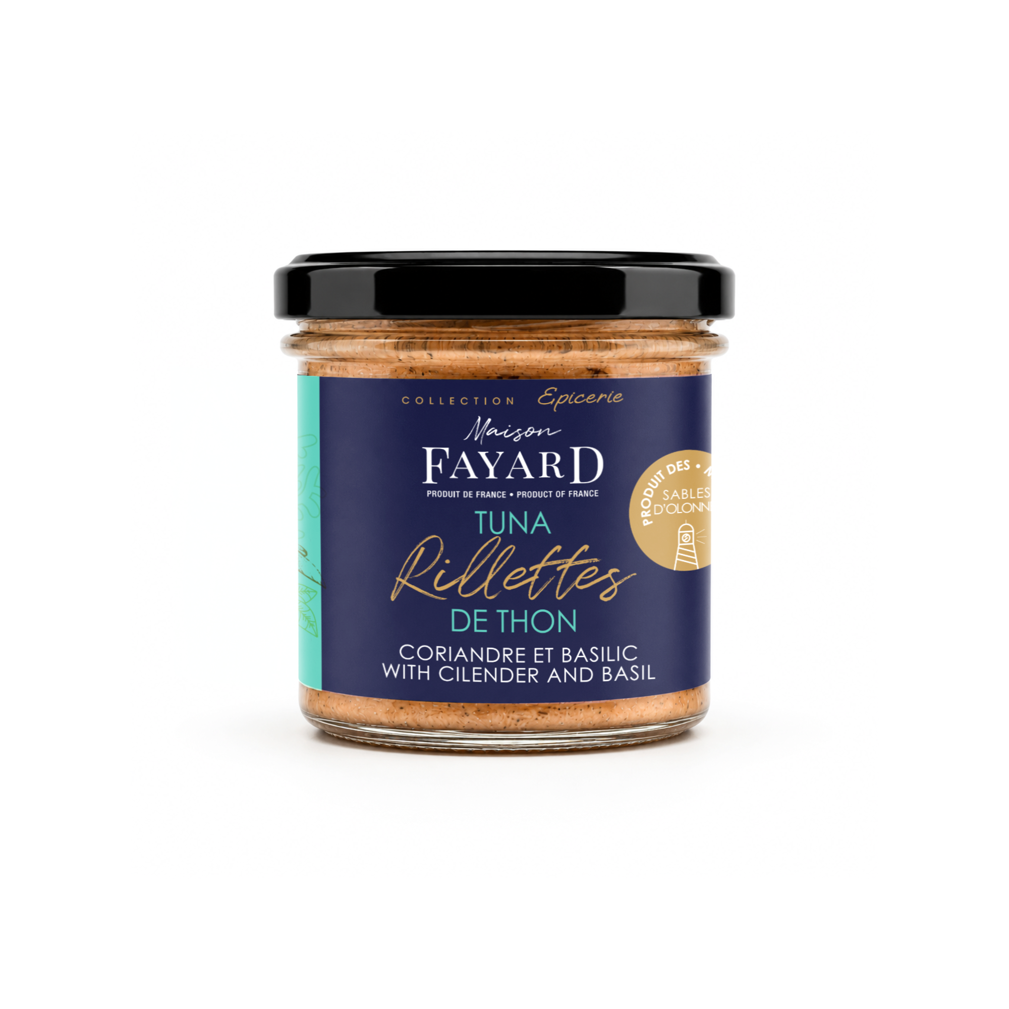 Rillettes de Thon Coriandre et Basilic Maison Fayard