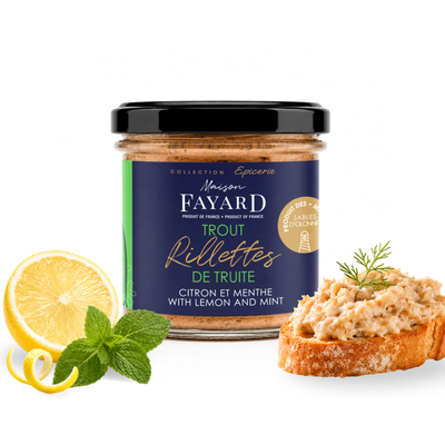 Trout Rillettes with Lemon & Mint