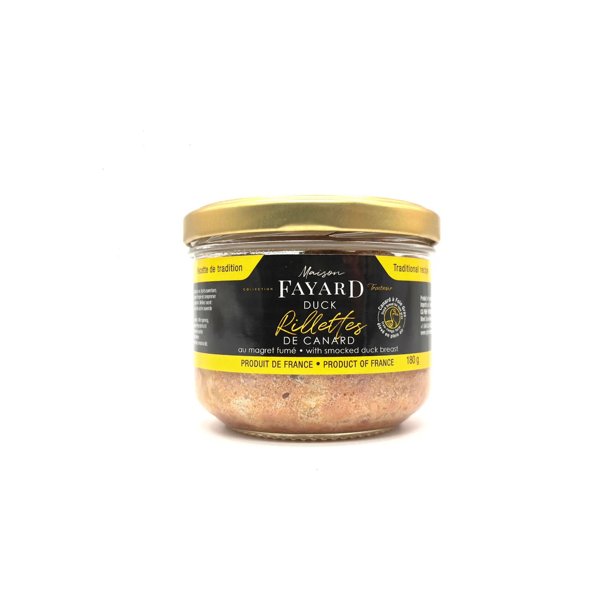 Rillettes de Canard au Magret fumé Maison Fayard