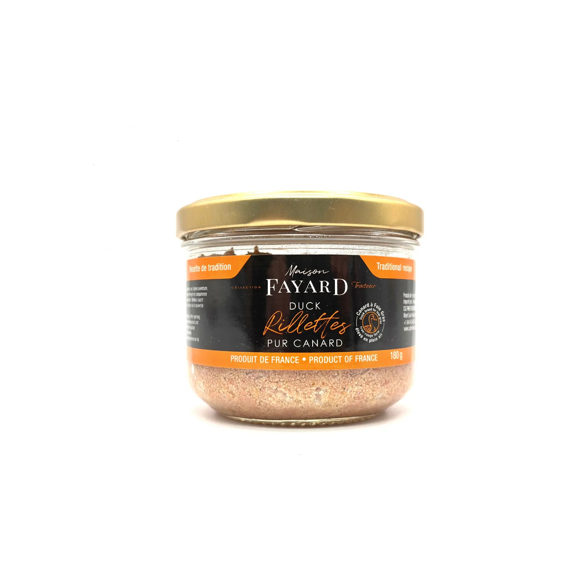 Rillettes de canard Maison Fayard