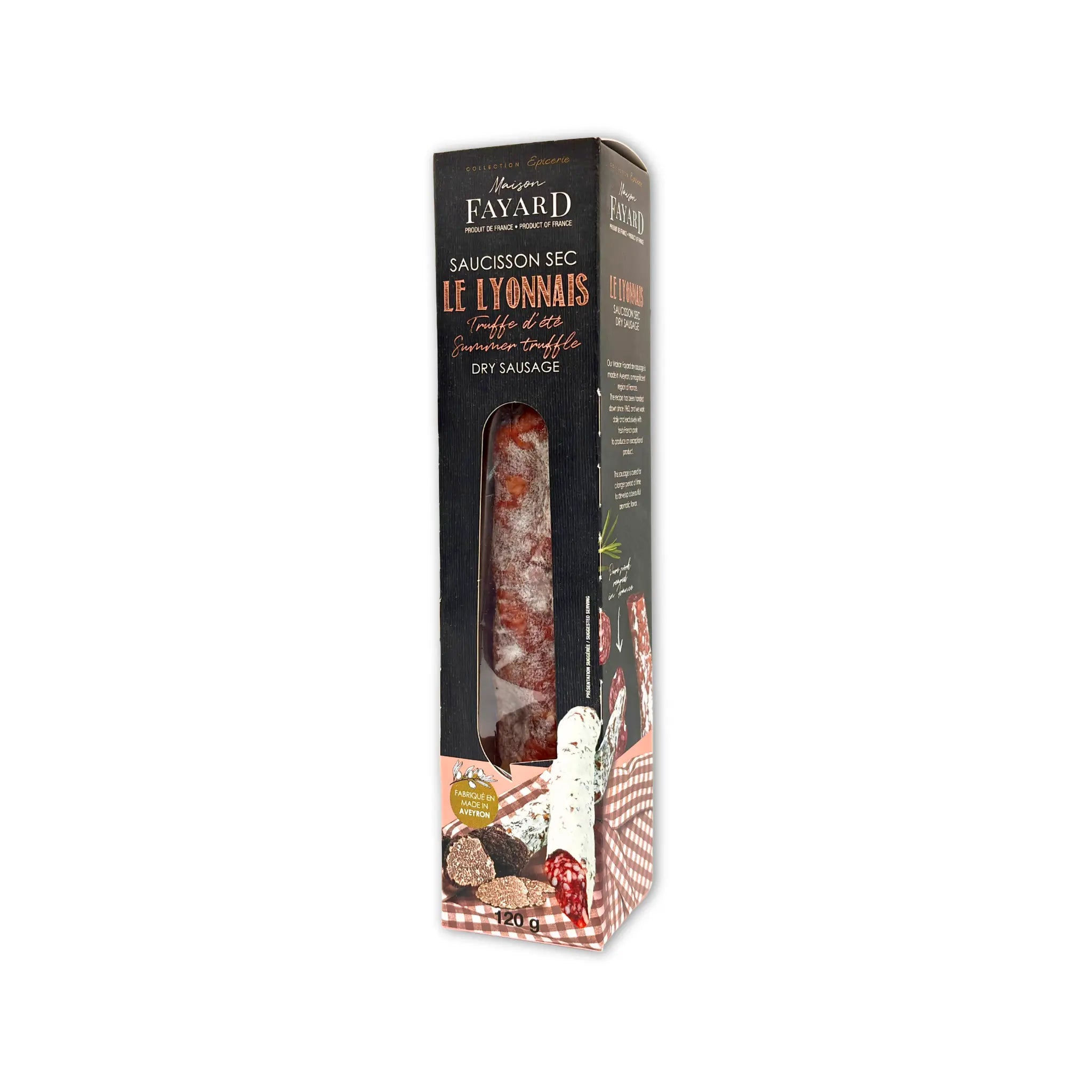 Saucisson Sec à la Truffe d'été Maison Fayard
