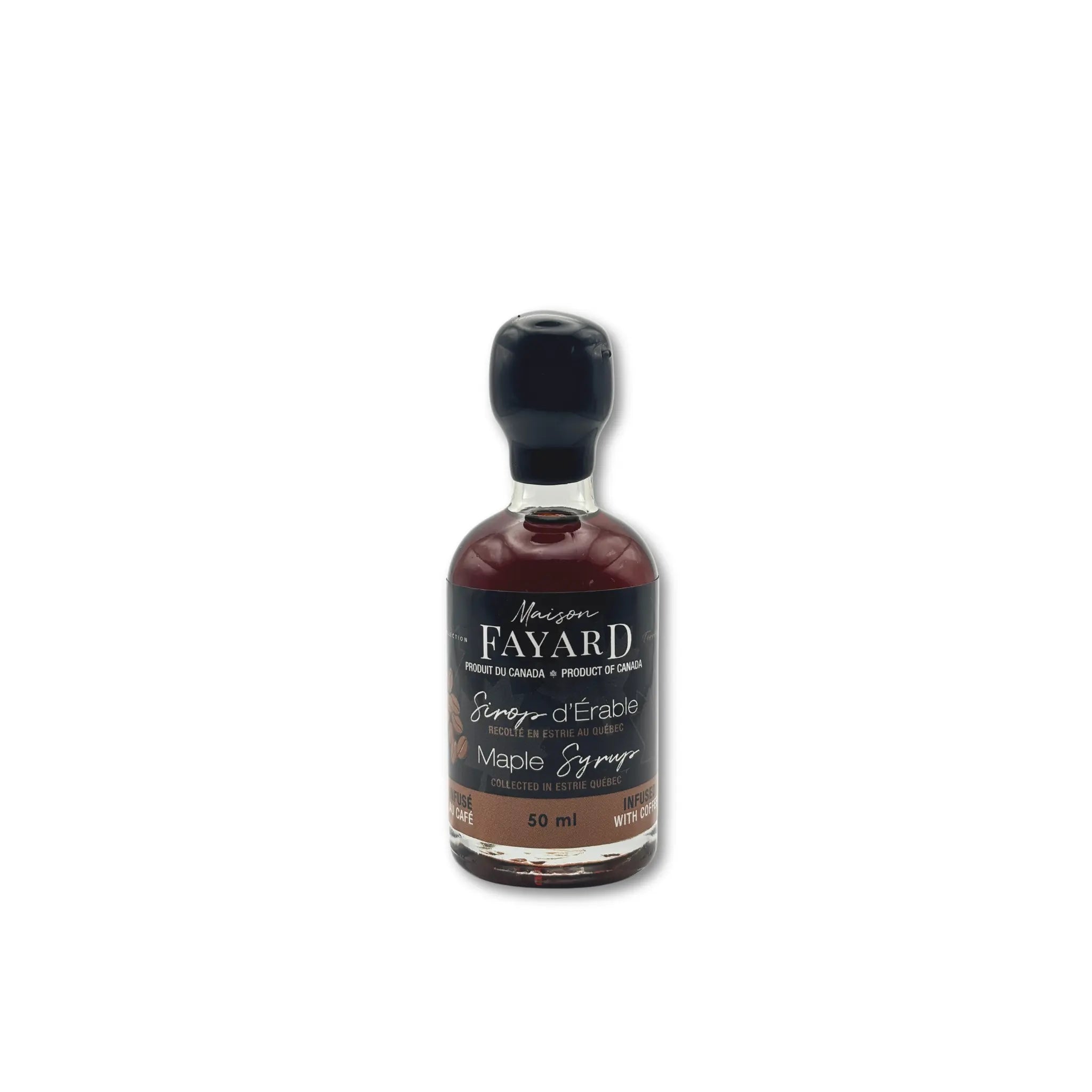 Sirop d’Érable Infusé au Café Maison Fayard collection Terroir
