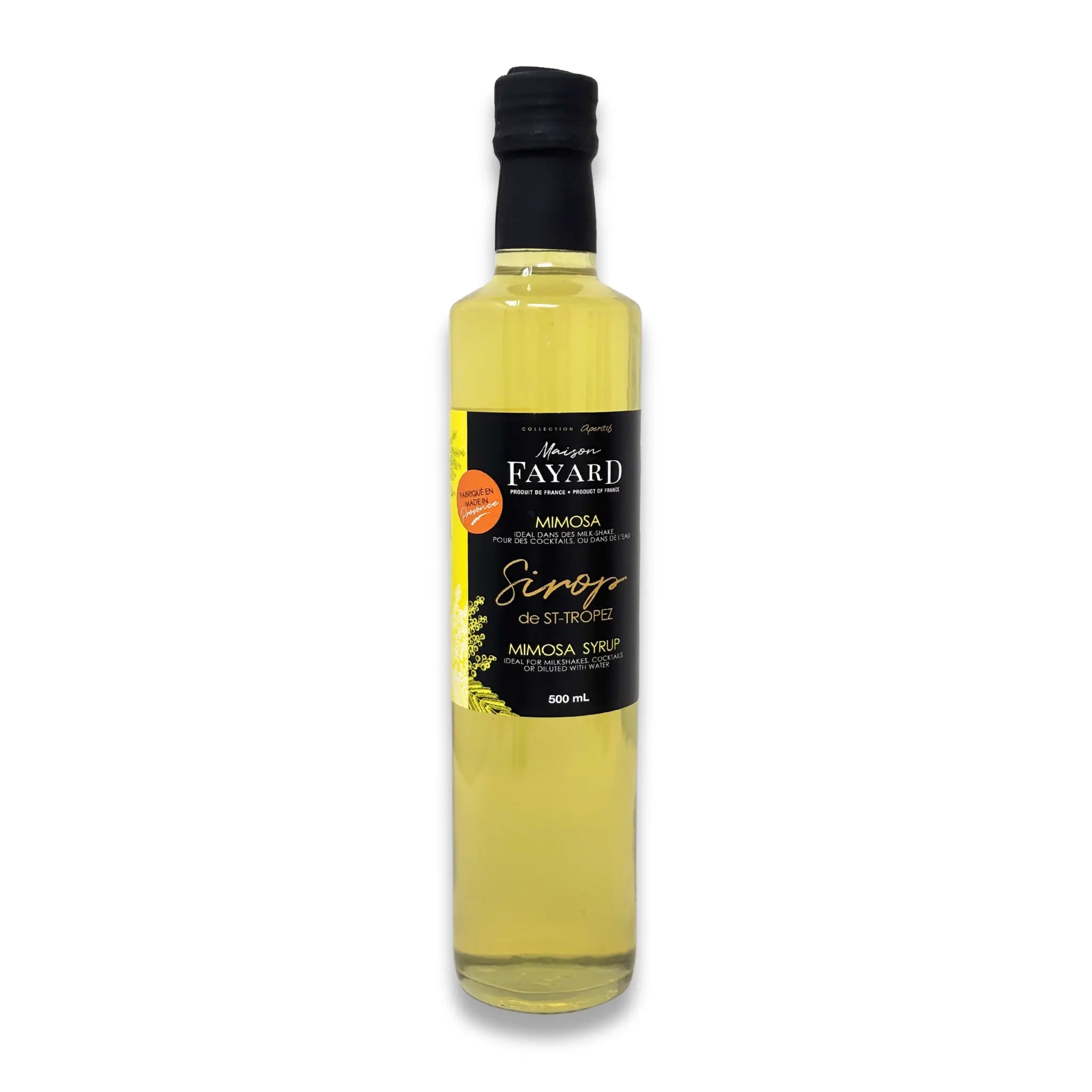 Sirop Mimosa de St-Tropez Maison Fayard collection épicerie