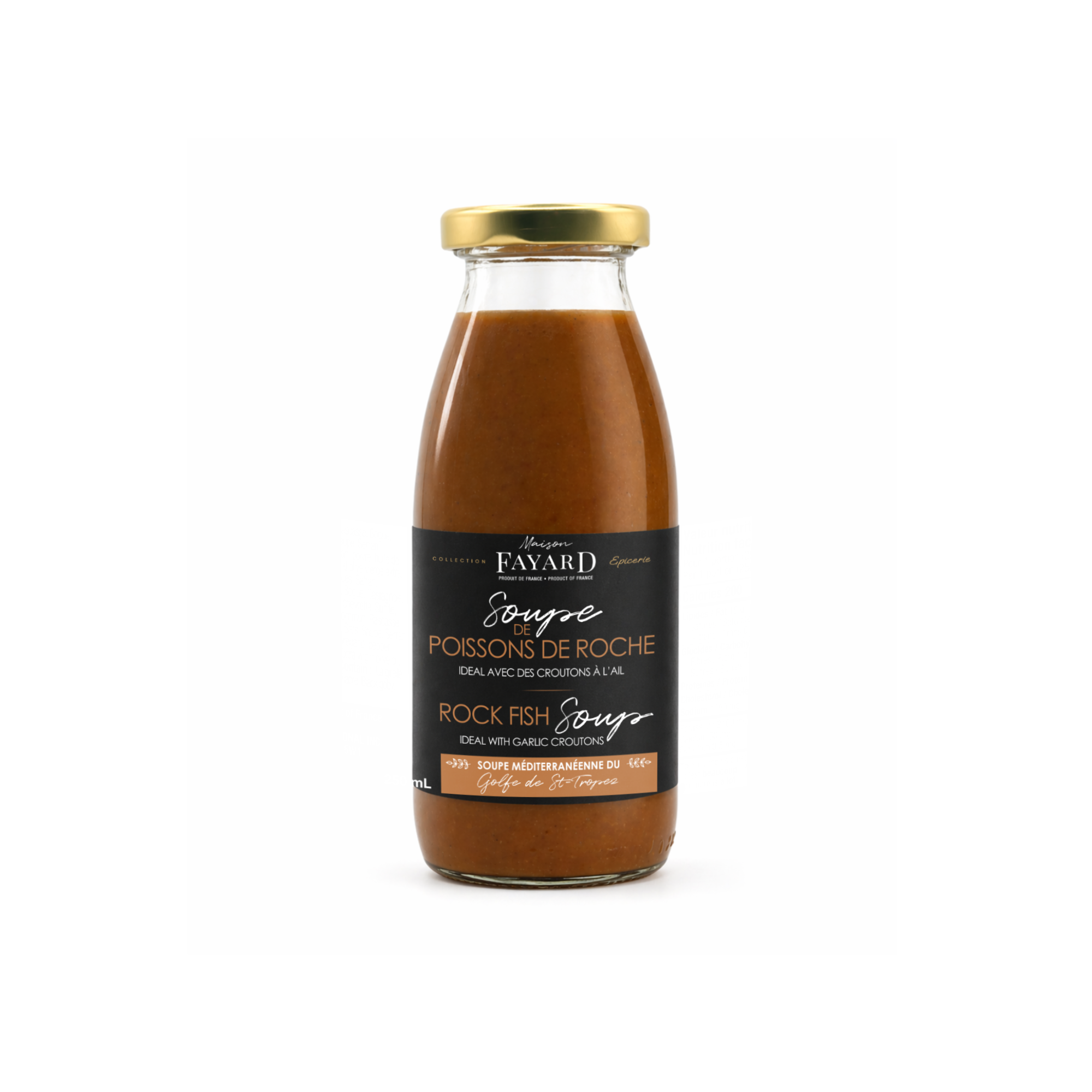 Soupe de poissons de roche Maison Fayard