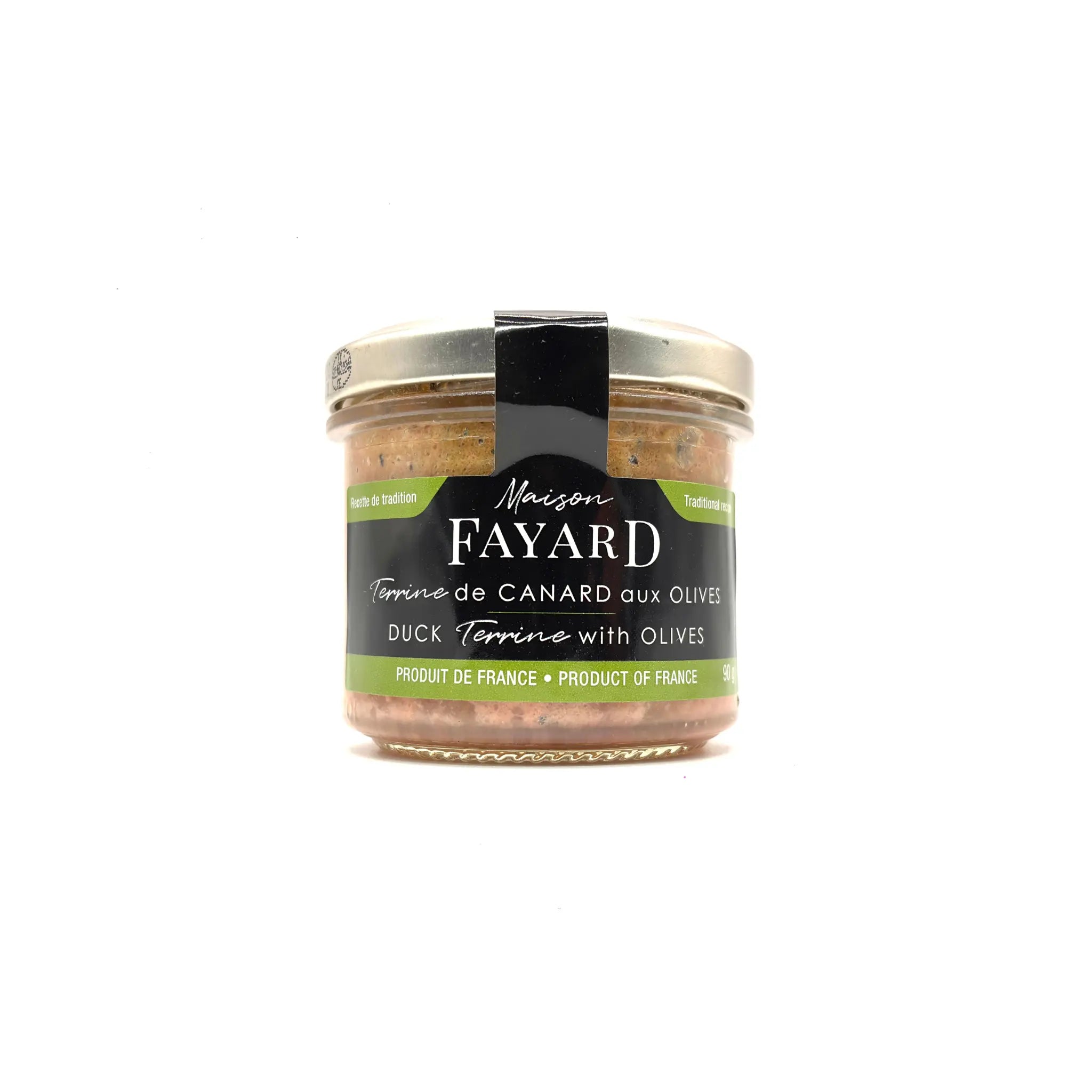 Terrine de Canard aux Olives Maison Fayard