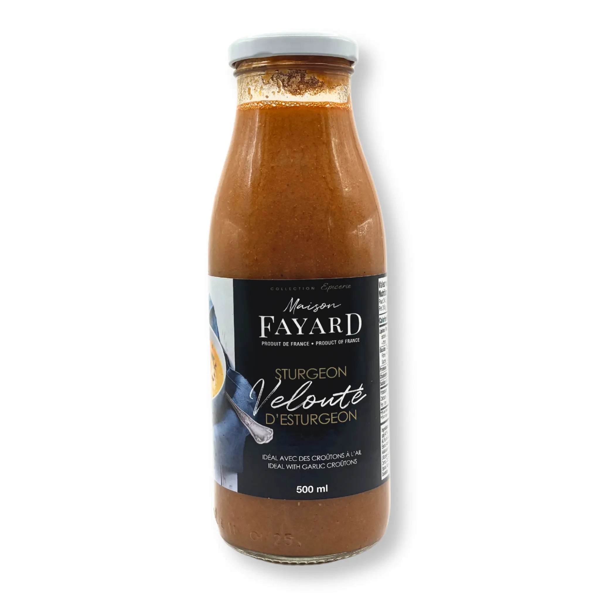 Velouté D'esturgeon Maison Fayard collection épicerie