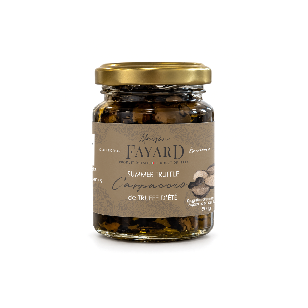 Maison Fayard Summer Truffle Carpaccio, 80 g