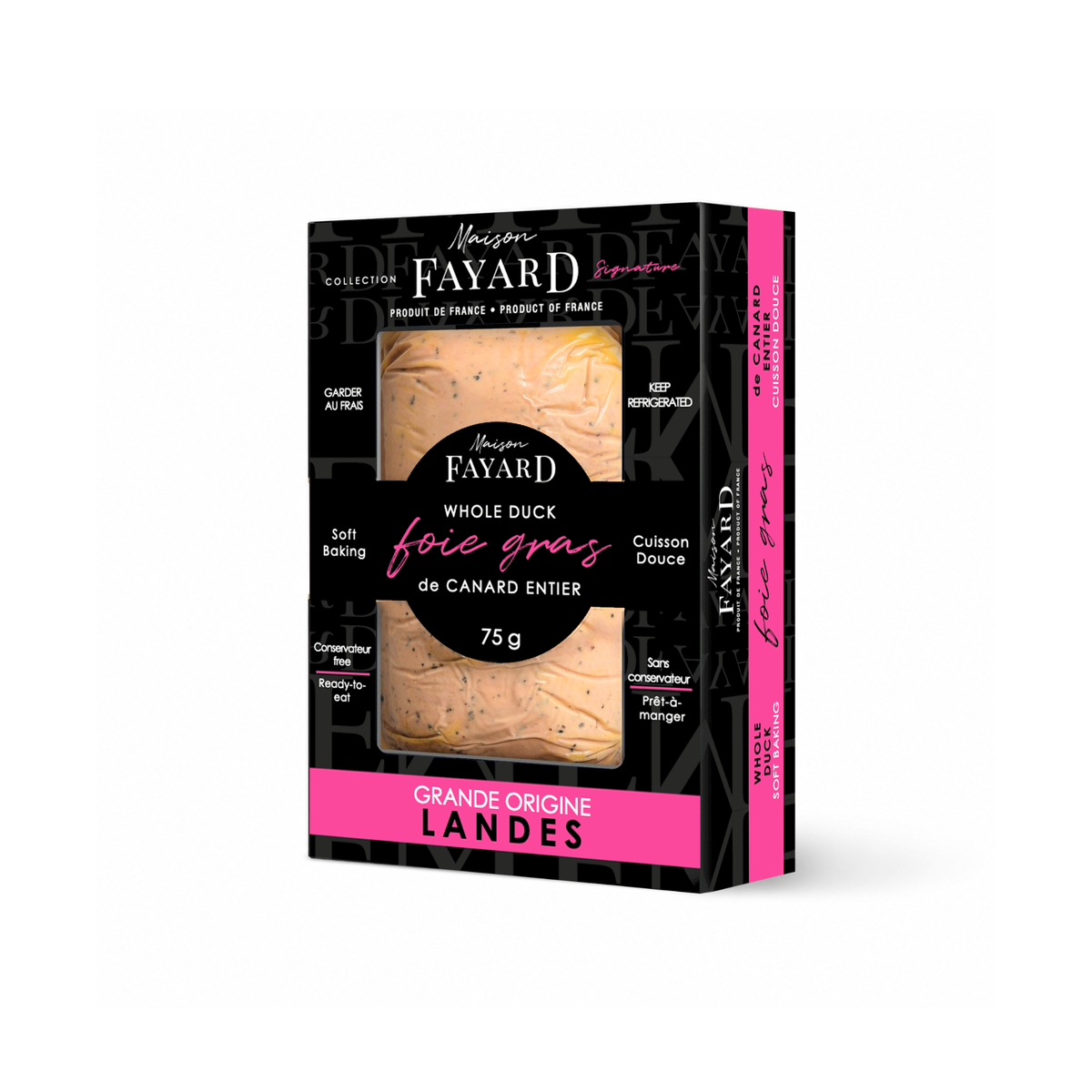 Foie Gras de Canard Entier Nature, Cuisson Douce