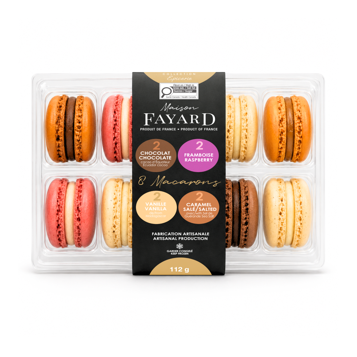 8 Macarons Maison Fayard