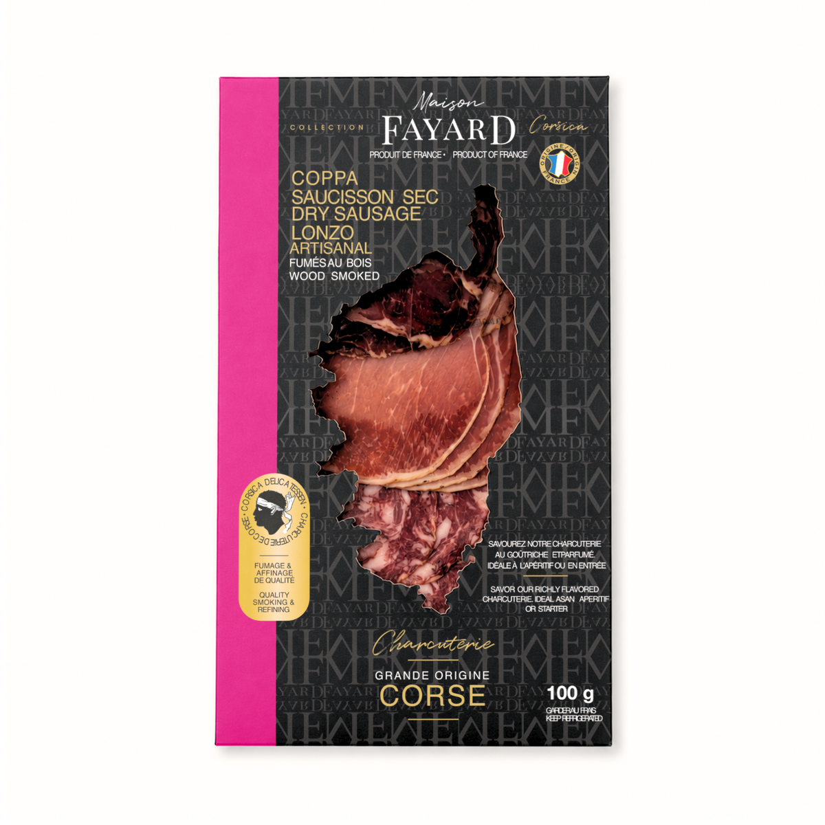 Assortiment Corse Coppa, Saucisson Sec & Lonzo